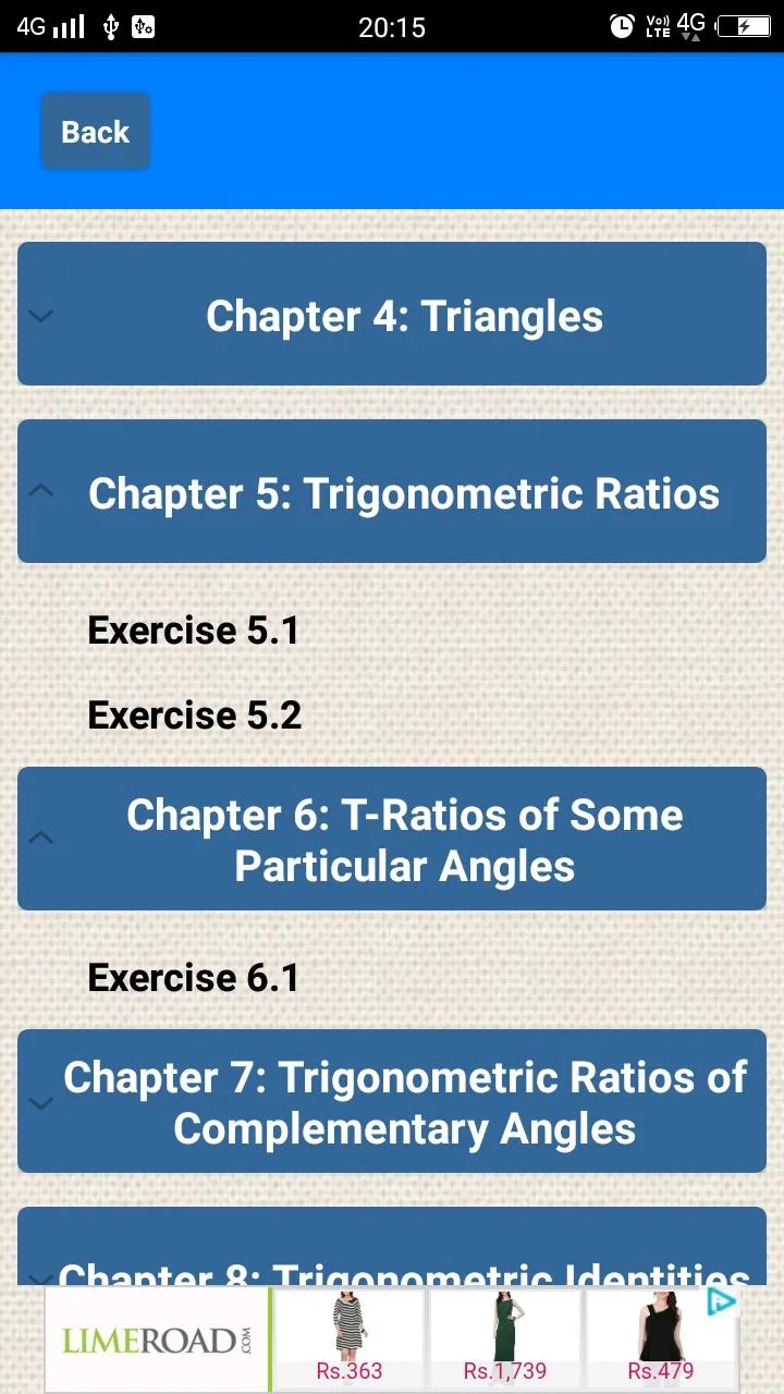 NCERT 10th Maths Solutions | Indus Appstore | Screenshot