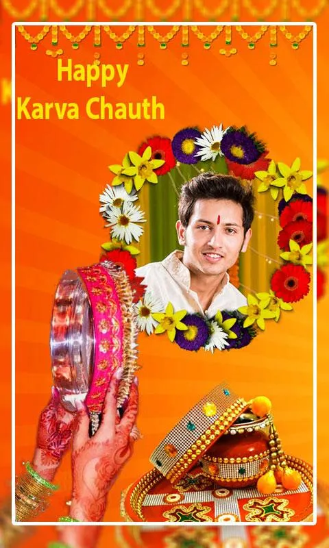 Karwa Chauth Photo Frame | Indus Appstore | Screenshot