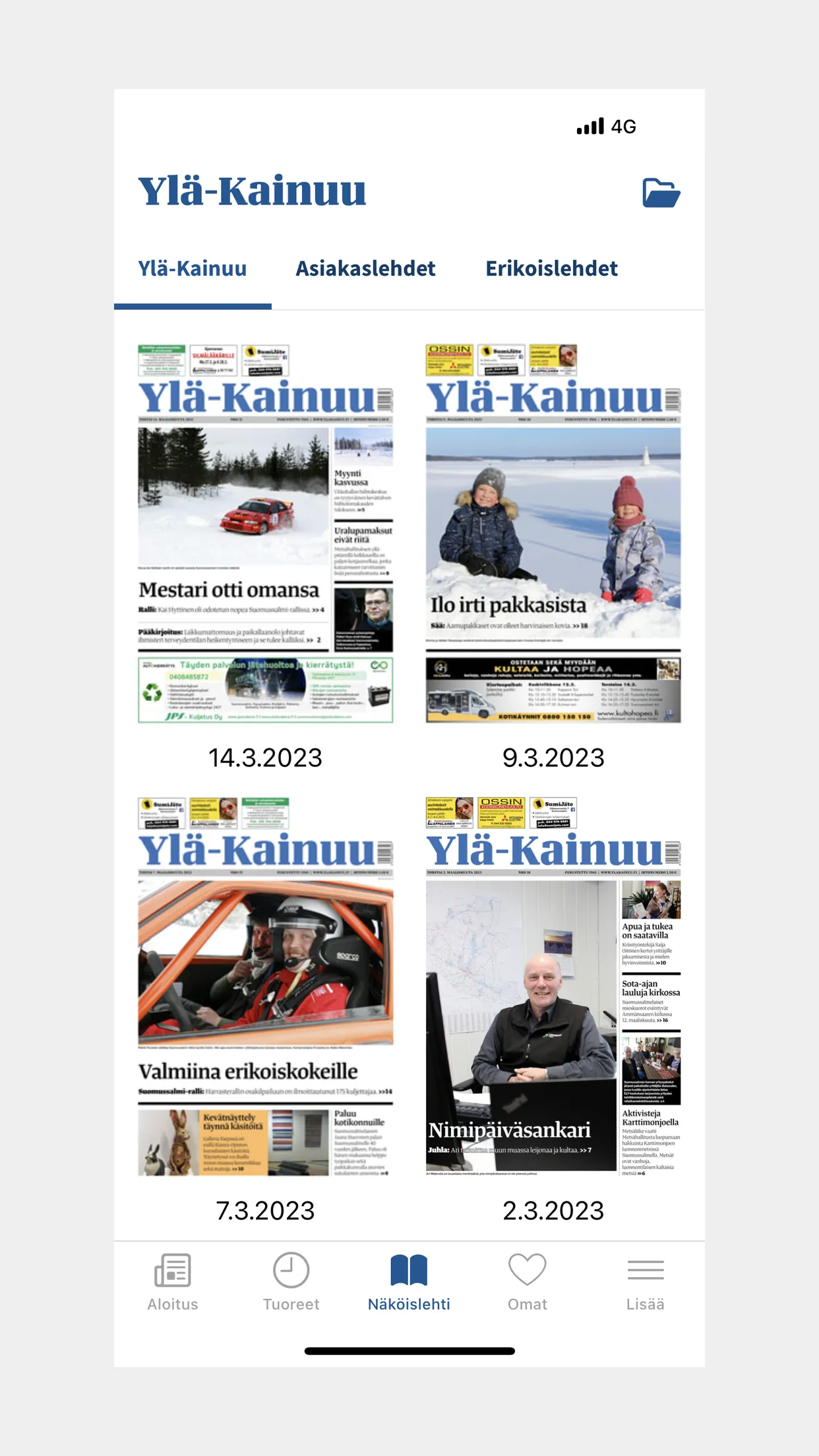 Ylä-Kainuu | Indus Appstore | Screenshot