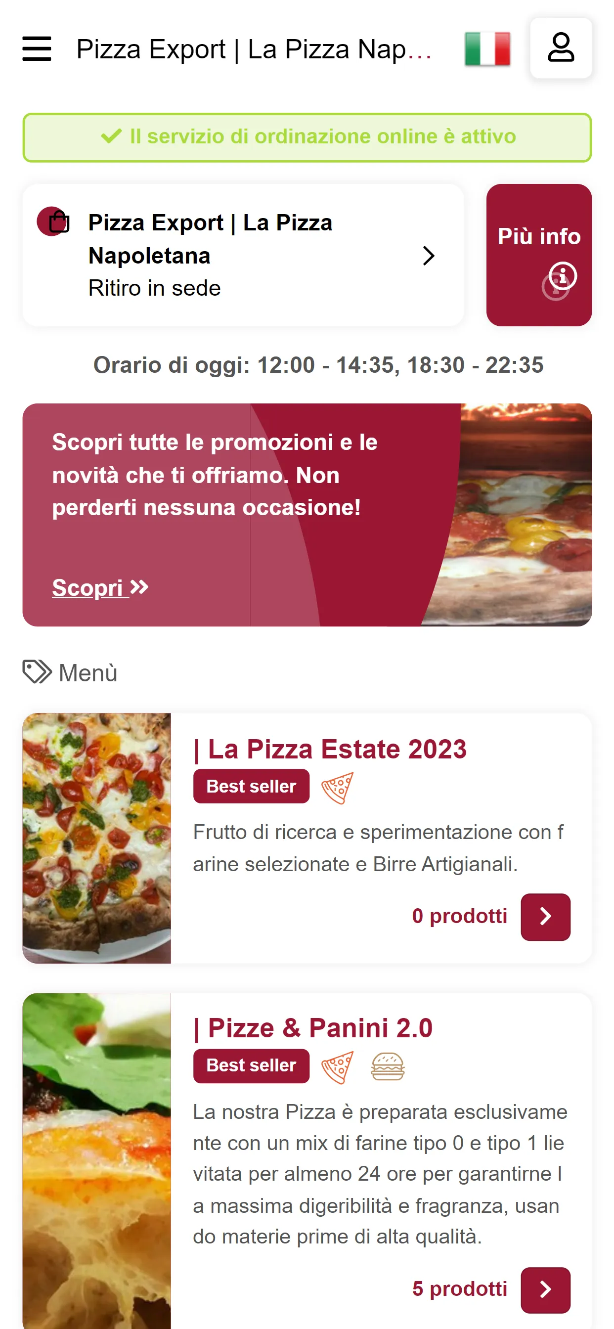 Pizza Export | Indus Appstore | Screenshot