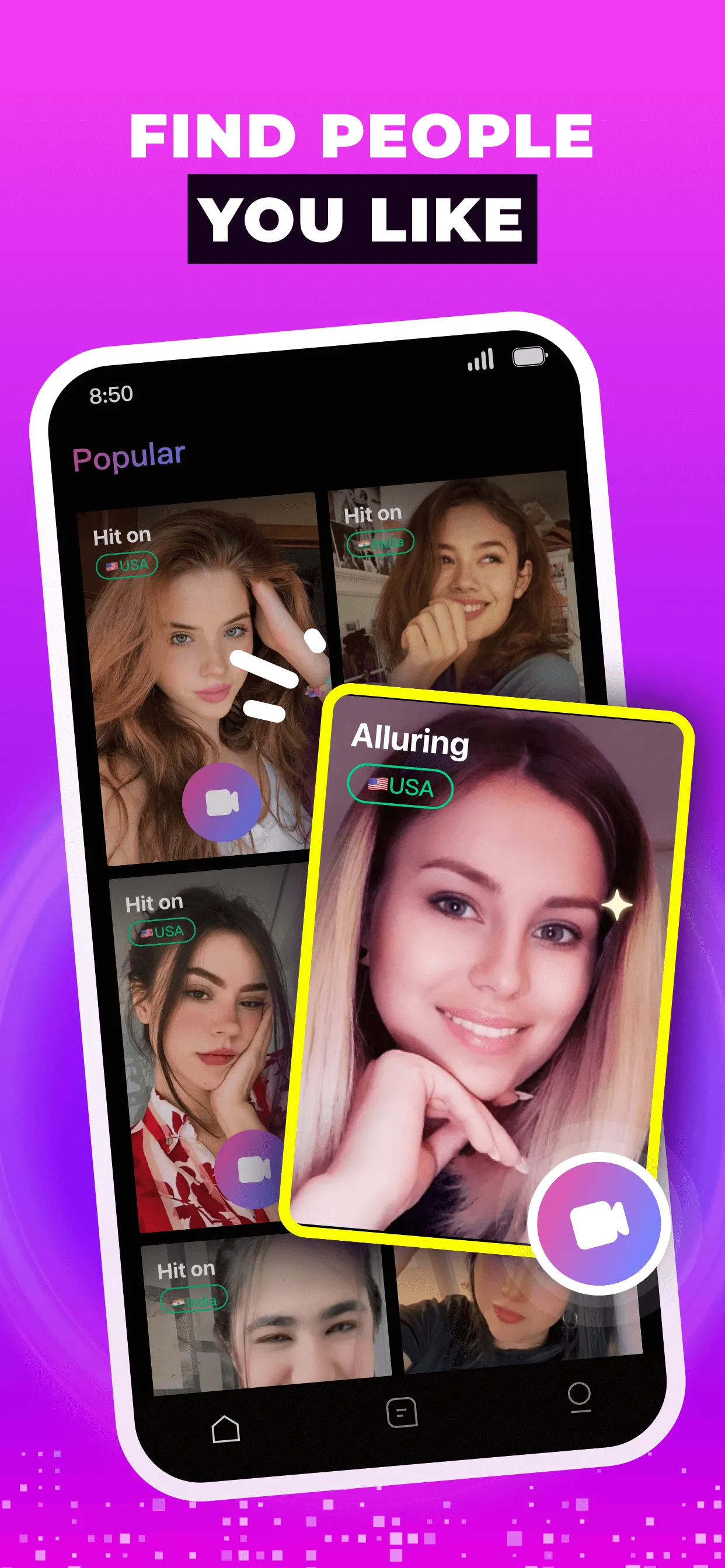 Alluring - Live for Video Chat | Indus Appstore | Screenshot