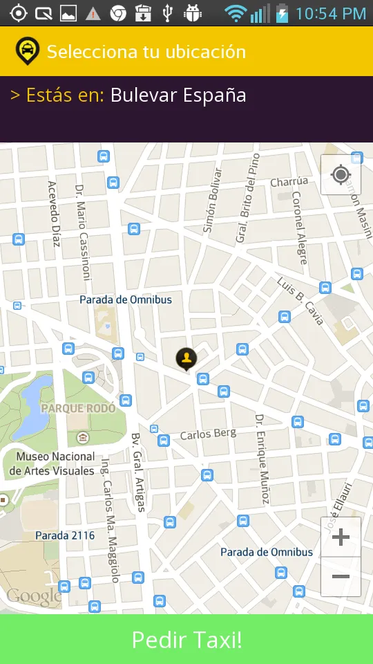 Voy en Taxi – App Taxi Uruguay | Indus Appstore | Screenshot