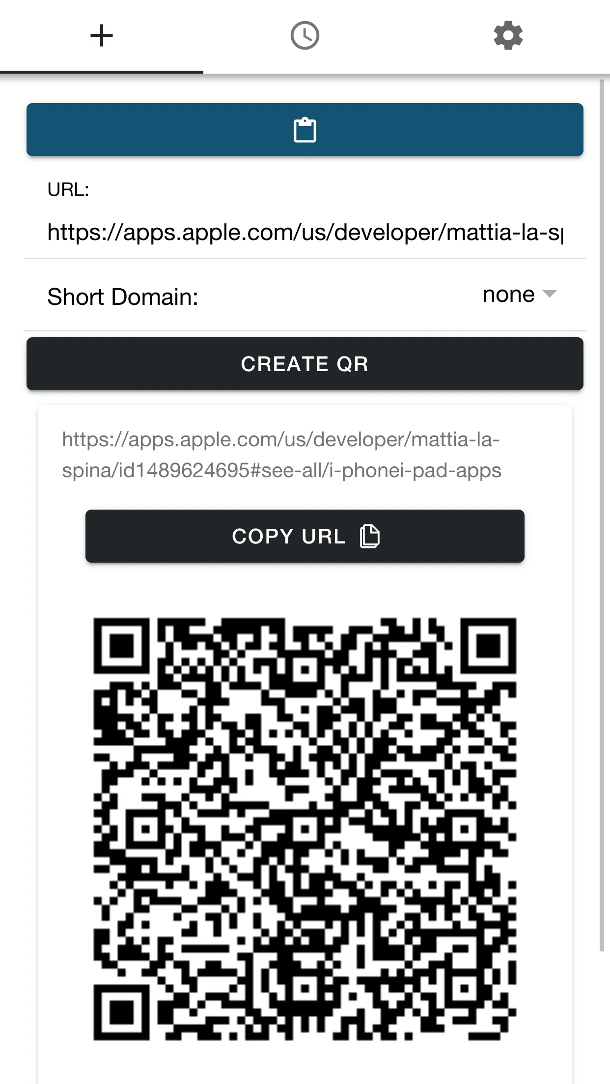 QR Code URL Generator | Indus Appstore | Screenshot