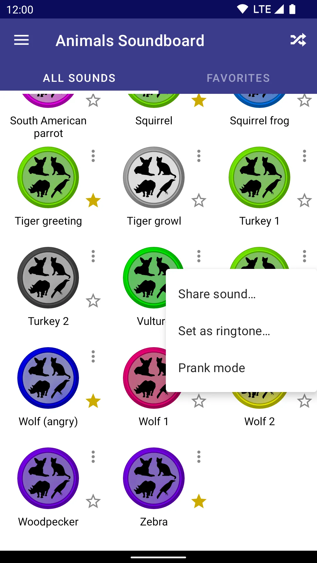 Animals Soundboard | Indus Appstore | Screenshot