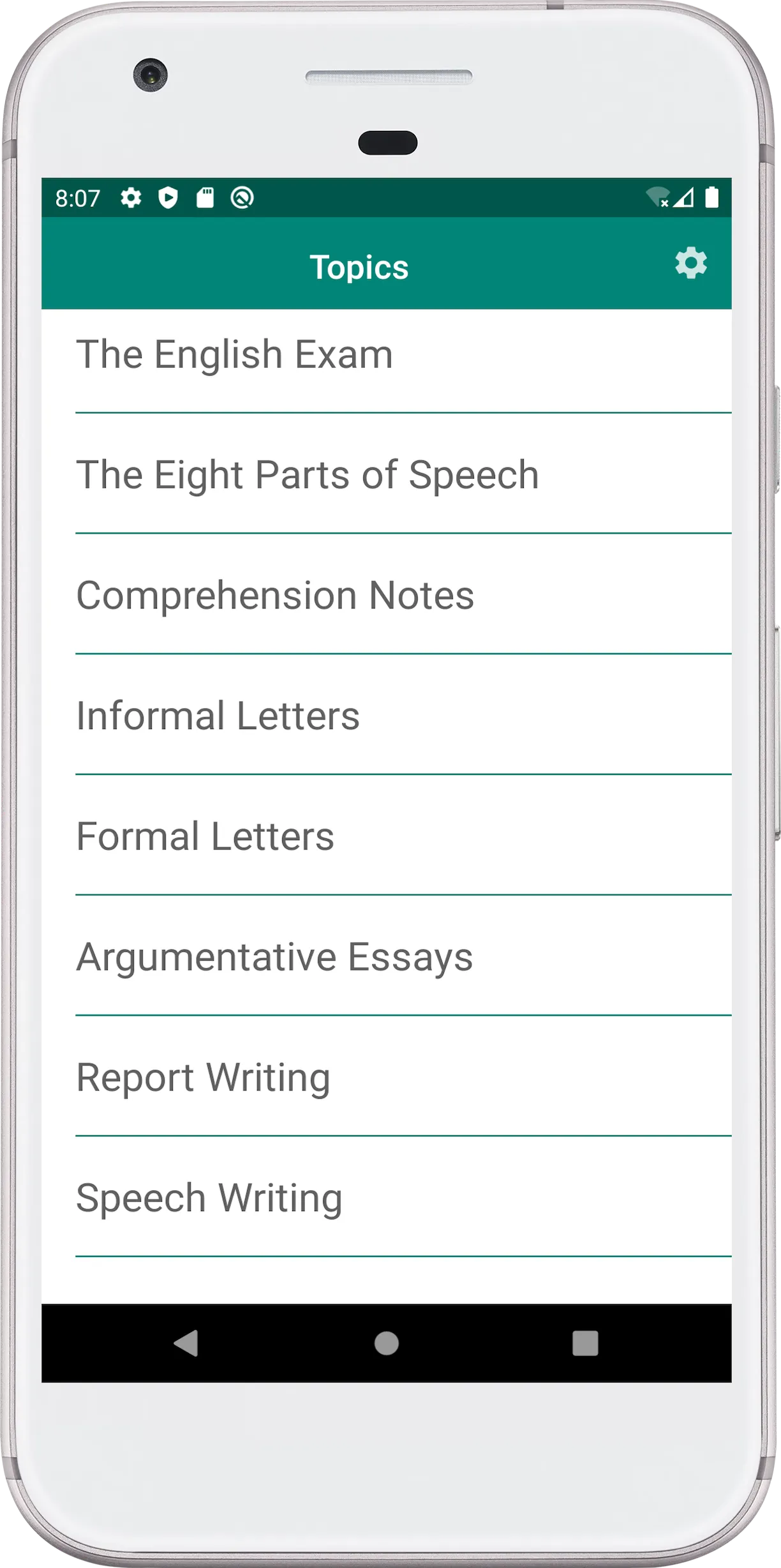 Zimsec English Revision | Indus Appstore | Screenshot