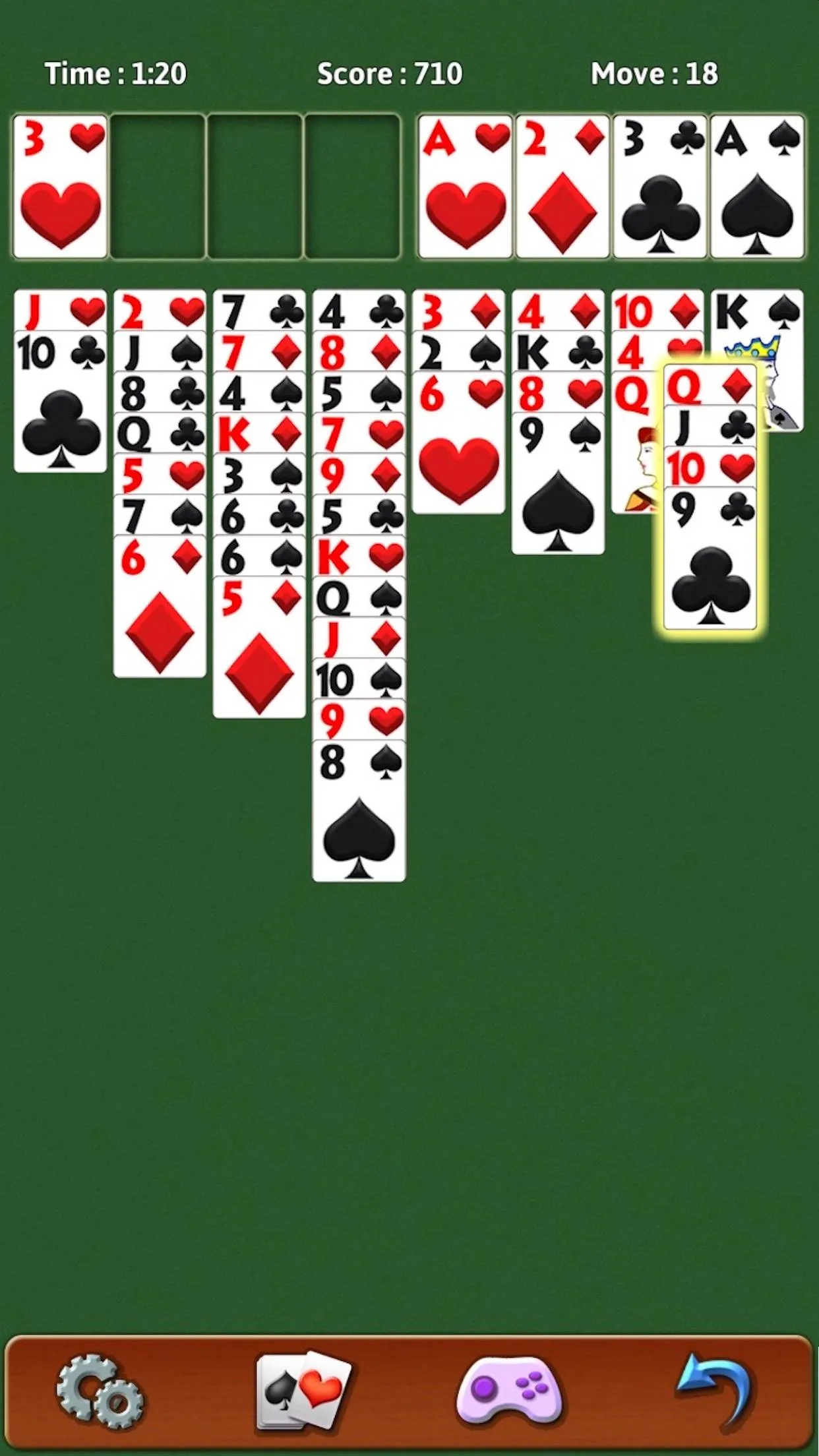 FreeCell Solitaire | Indus Appstore | Screenshot