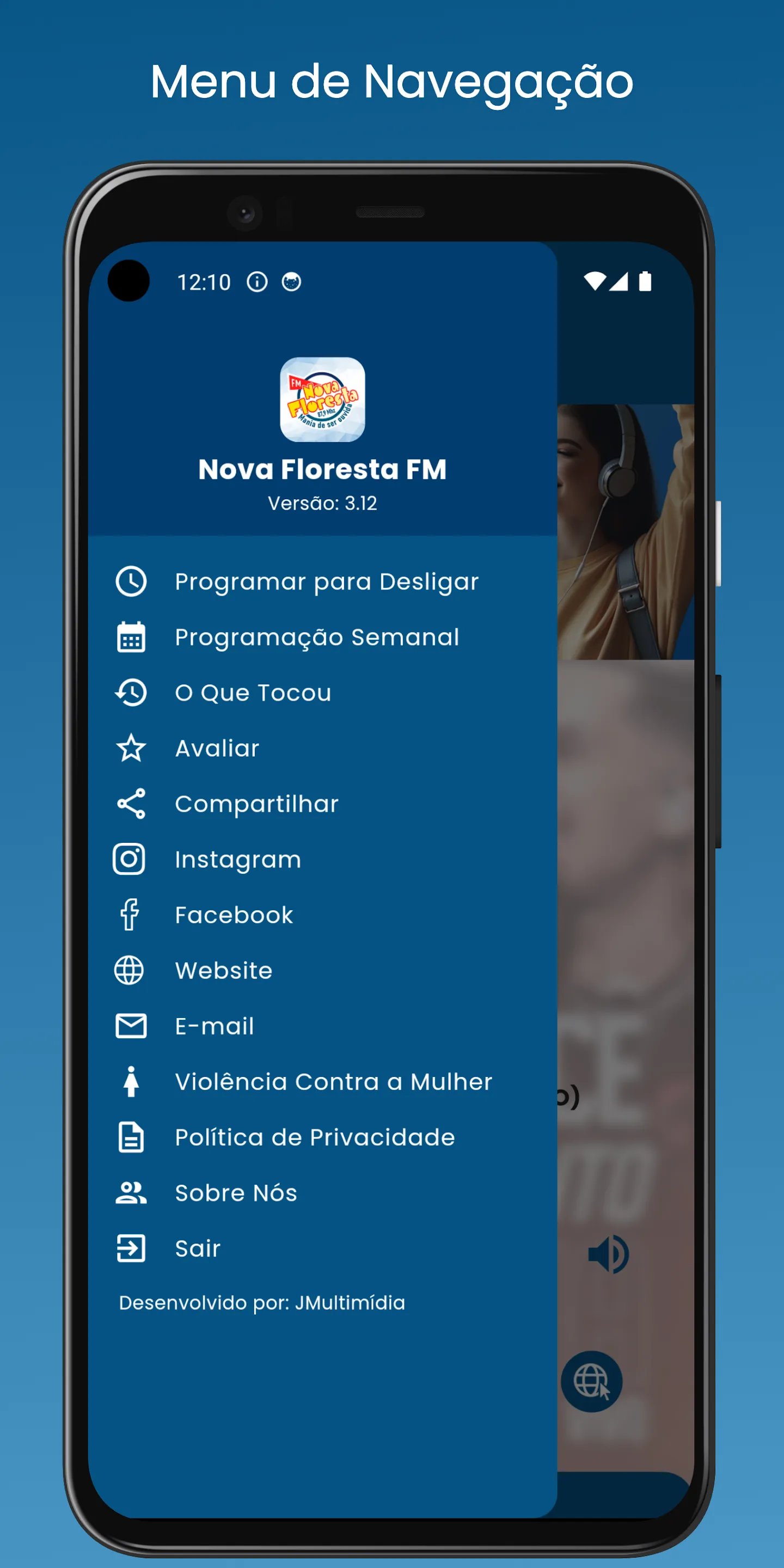 Rádio Nova Floresta FM | Indus Appstore | Screenshot