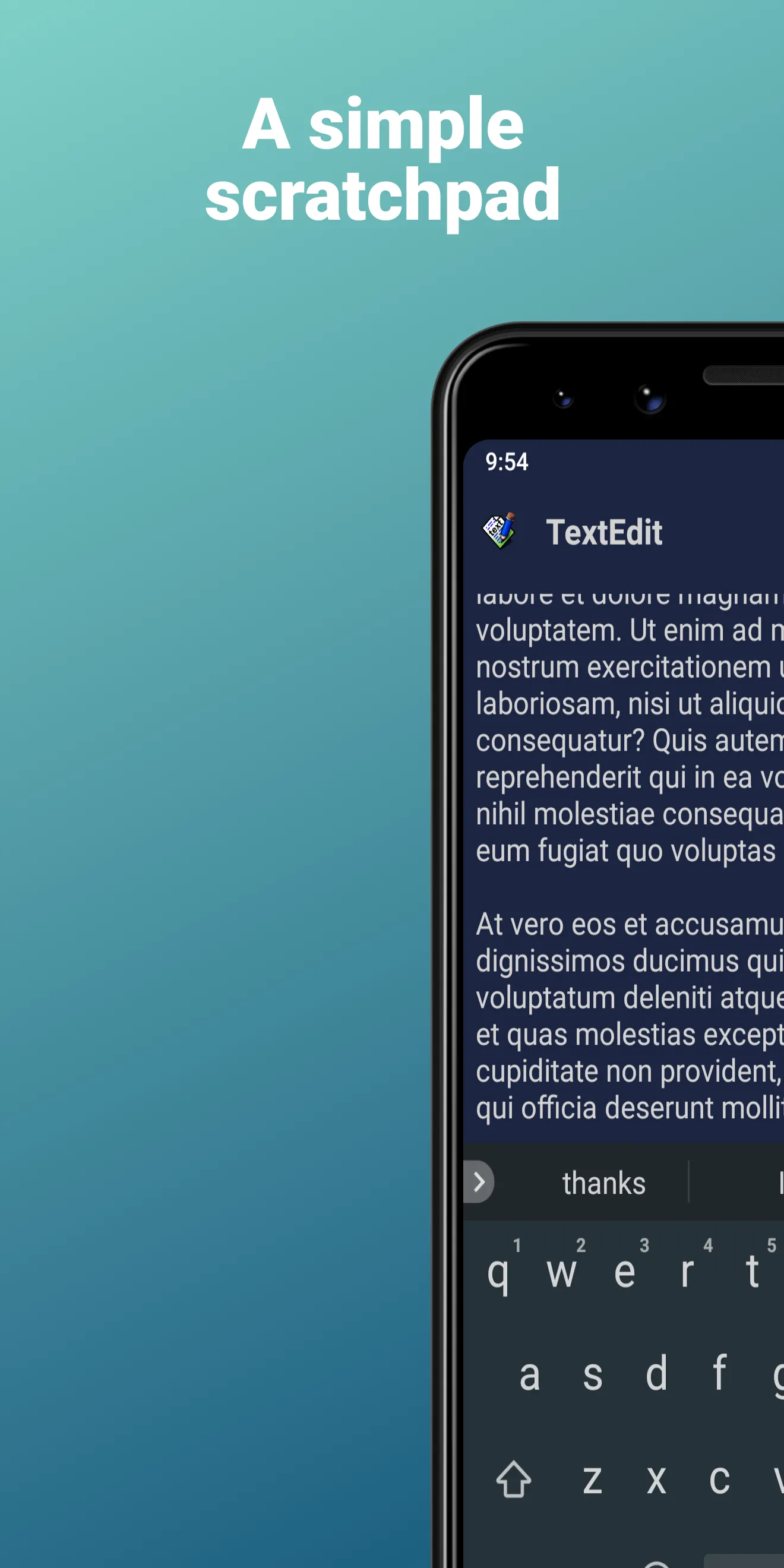 TextEdit | Indus Appstore | Screenshot