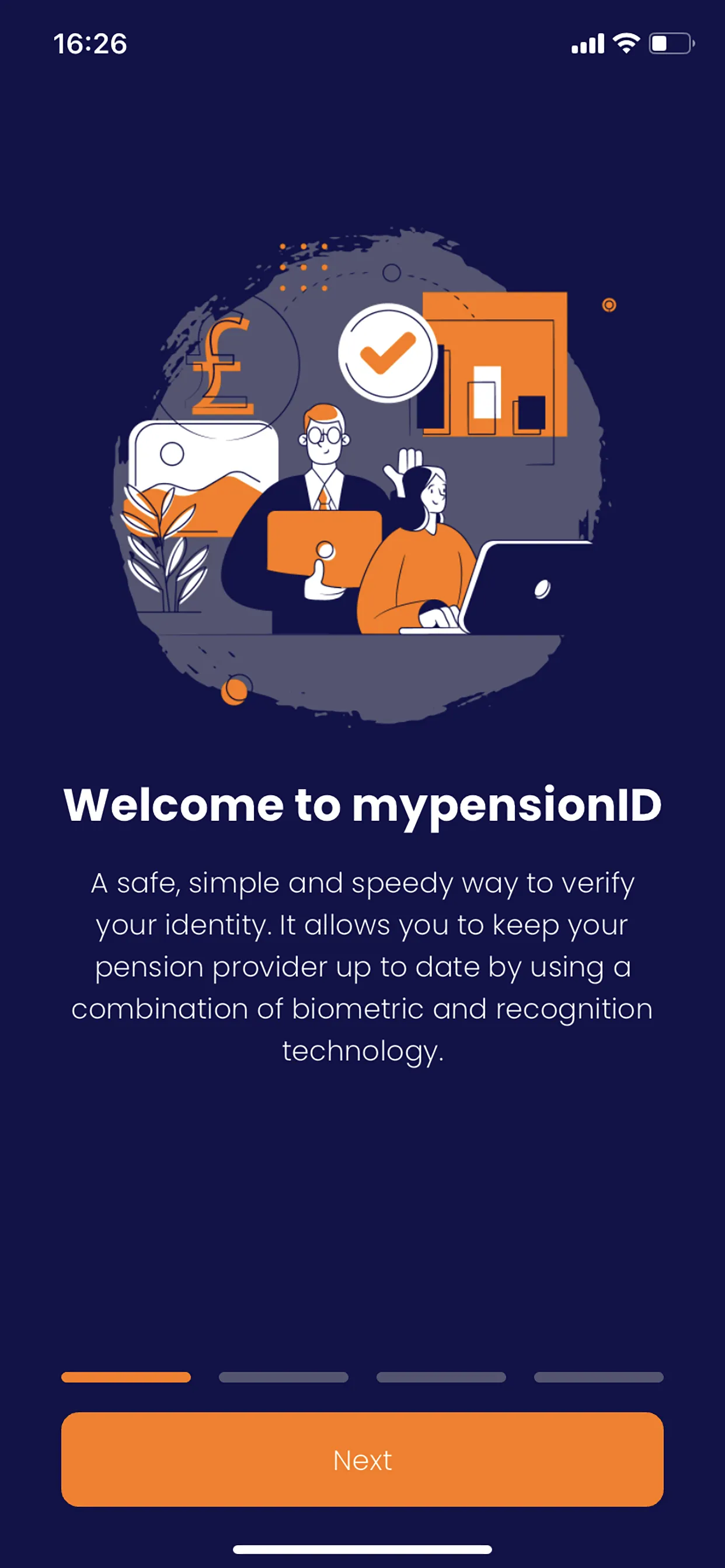 mypensionID - my digital ID | Indus Appstore | Screenshot