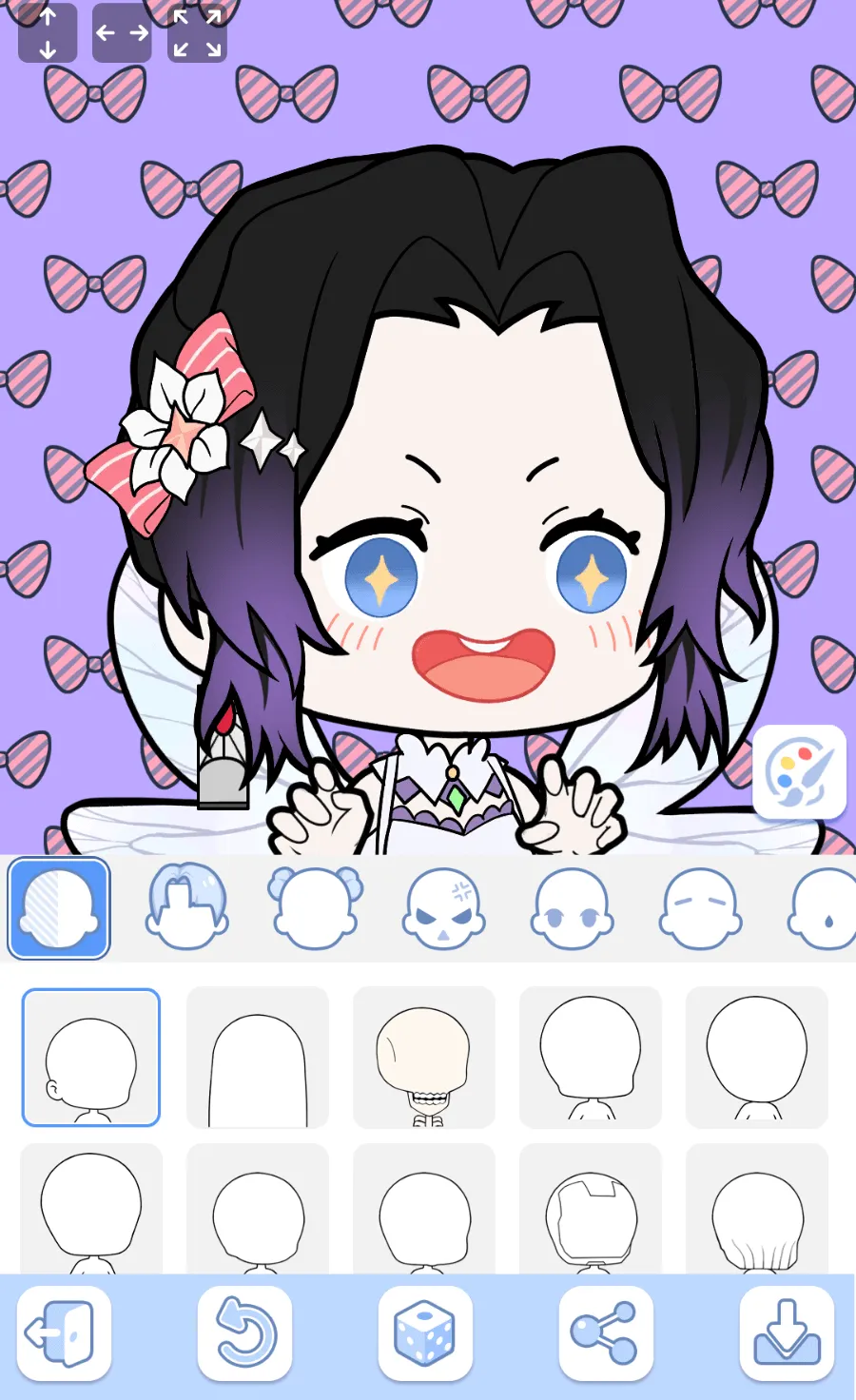 Vlinder Anime Avatar: Dress up | Indus Appstore | Screenshot