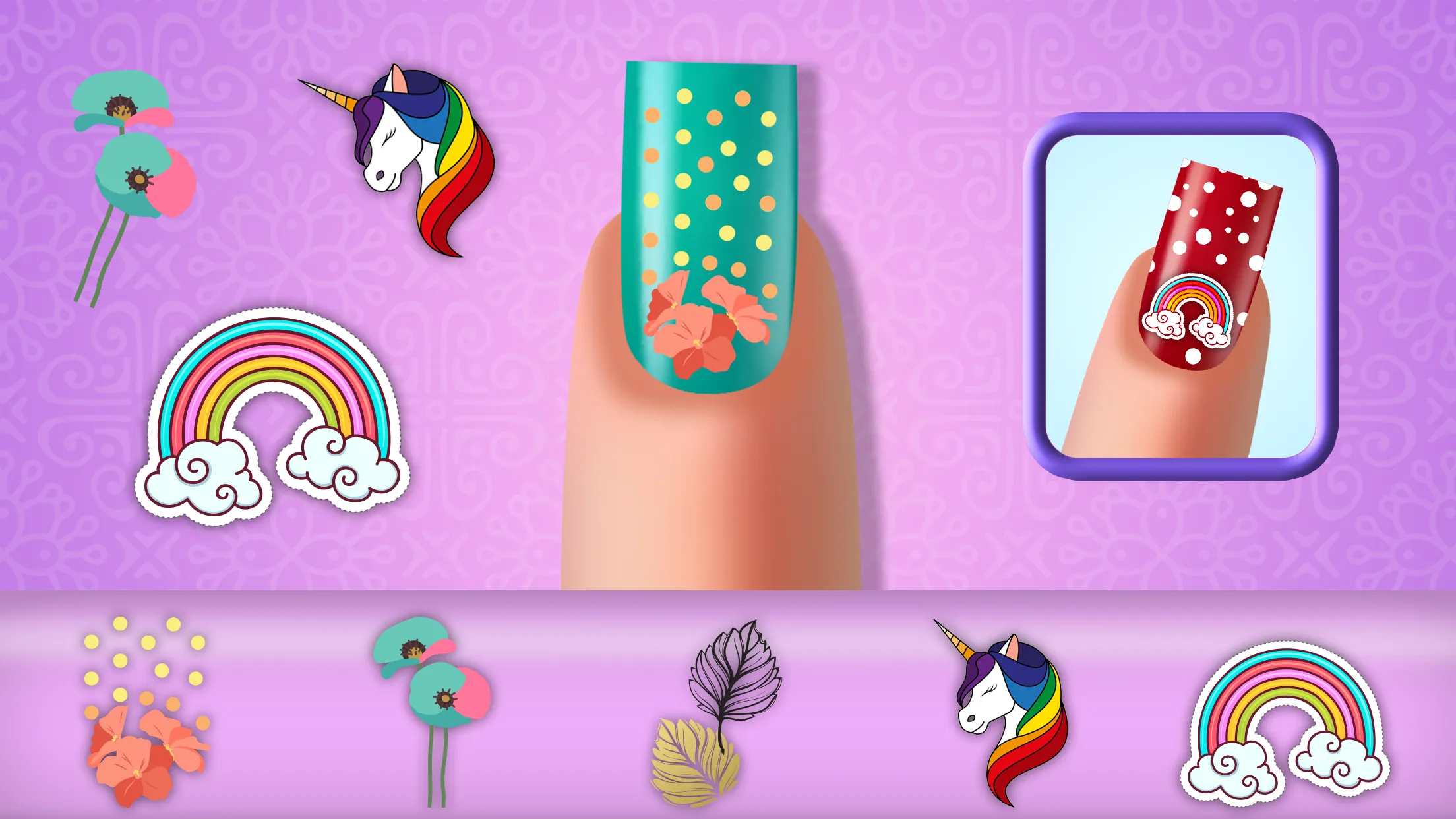 Nail Art Nail Salon Girls Game | Indus Appstore | Screenshot