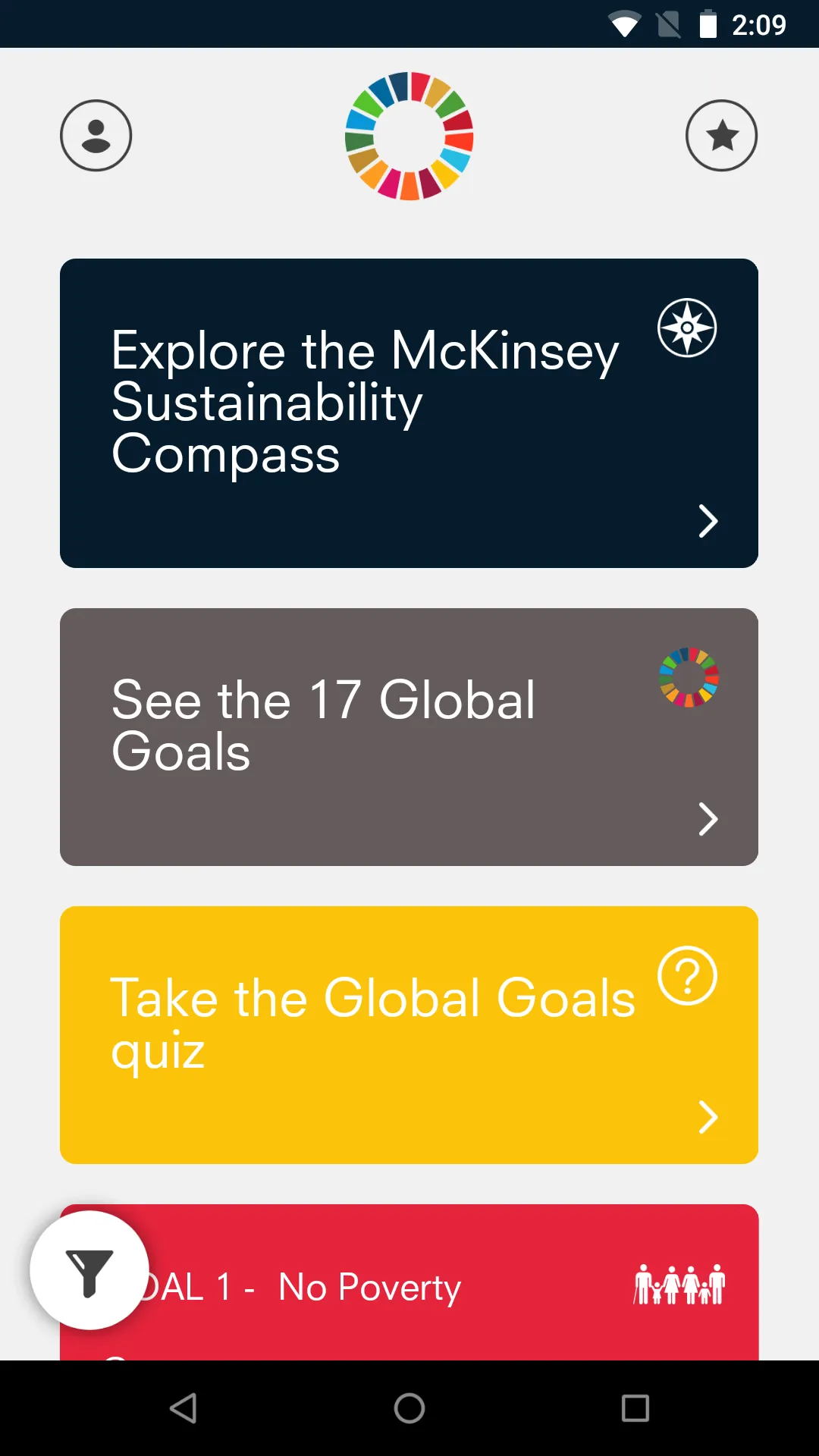 Global Goals Business Navigato | Indus Appstore | Screenshot