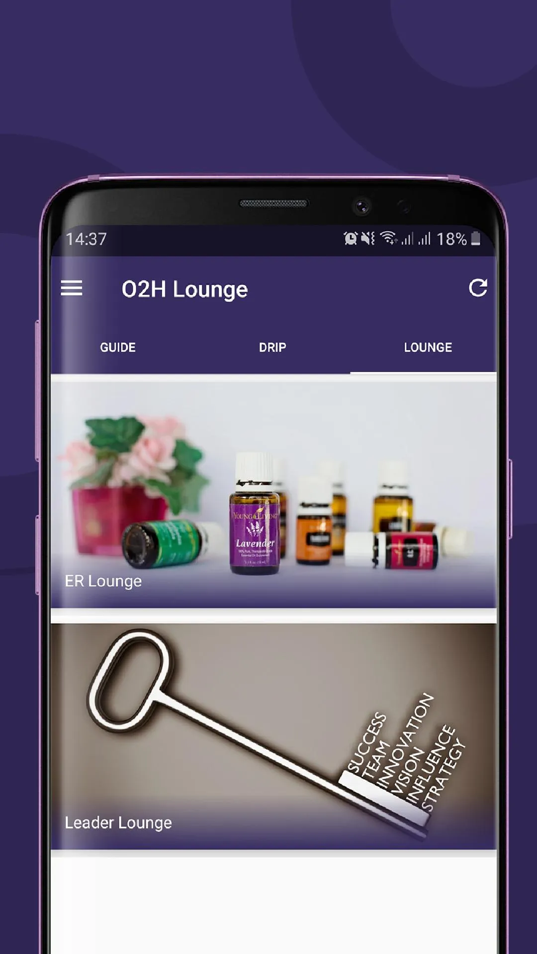 O2h lounge | Indus Appstore | Screenshot