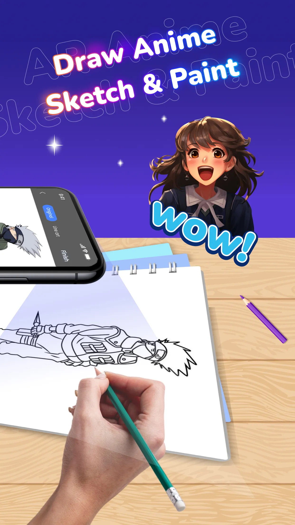 Draw Anime: Paint & Sketch App | Indus Appstore | Screenshot