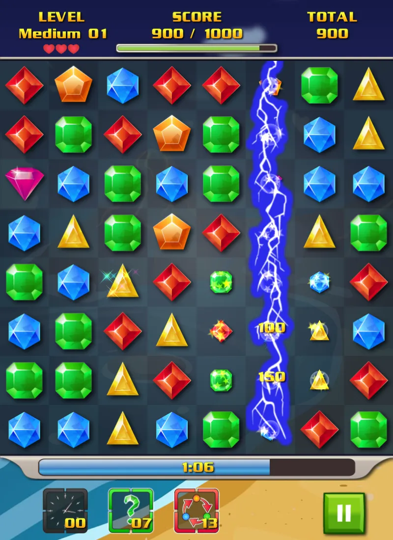 Corsair's Jewels | Indus Appstore | Screenshot