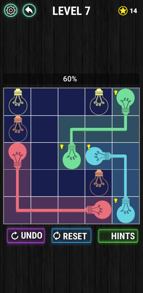 Lampu Neon : Line Puzzle Game | Indus Appstore | Screenshot