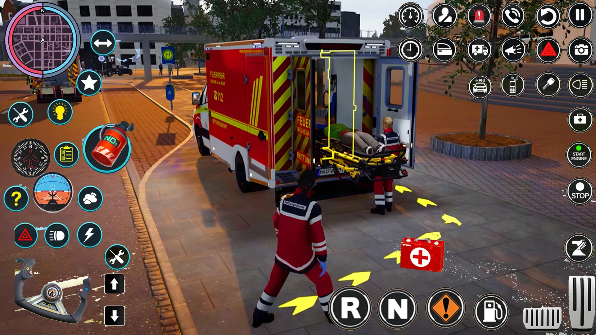 US Ambulance Simulator Games | Indus Appstore | Screenshot