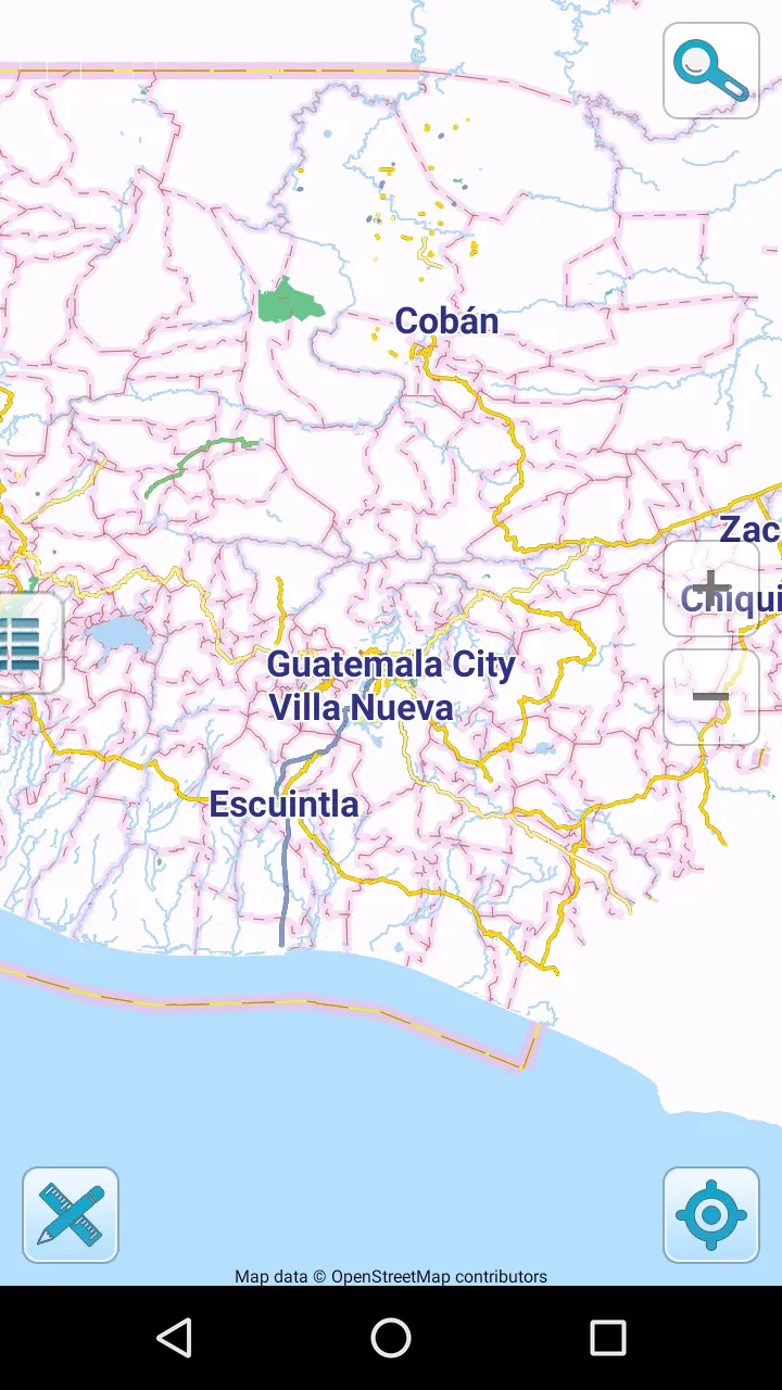 Map of Guatemala offline | Indus Appstore | Screenshot