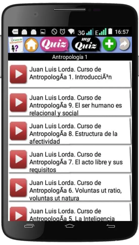 CURSO DE ANTROPOLOGÍA | Indus Appstore | Screenshot