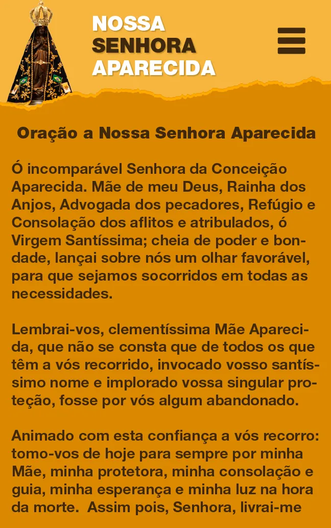 Nossa Senhora Aparecida | Indus Appstore | Screenshot