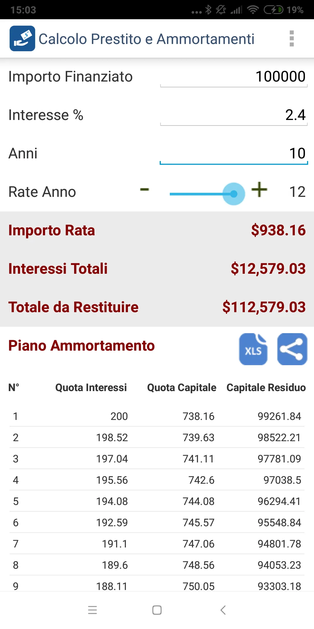 Loan Calculator | Indus Appstore | Screenshot