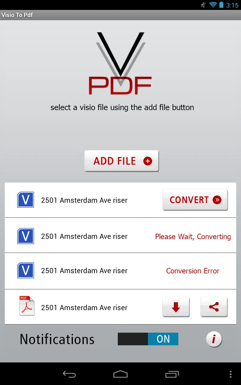 Visio To PDF | Indus Appstore | Screenshot