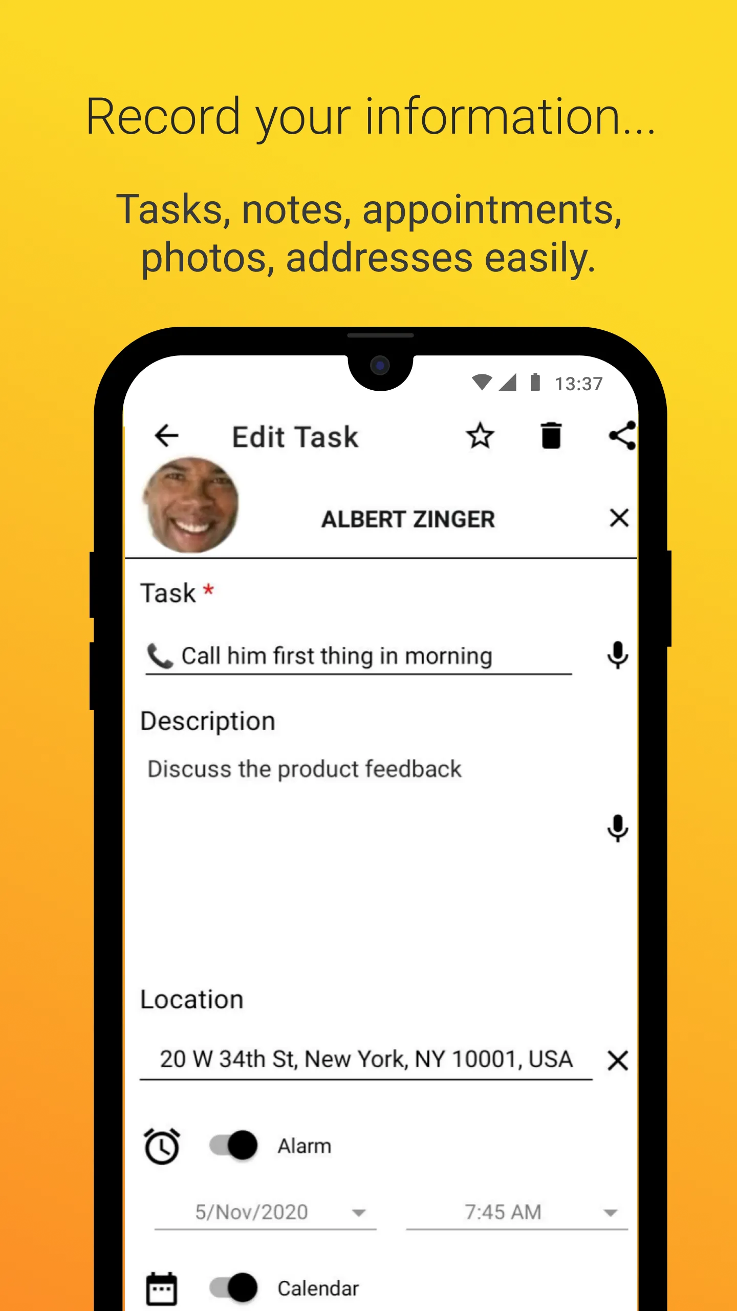 Personizer - get organized | Indus Appstore | Screenshot