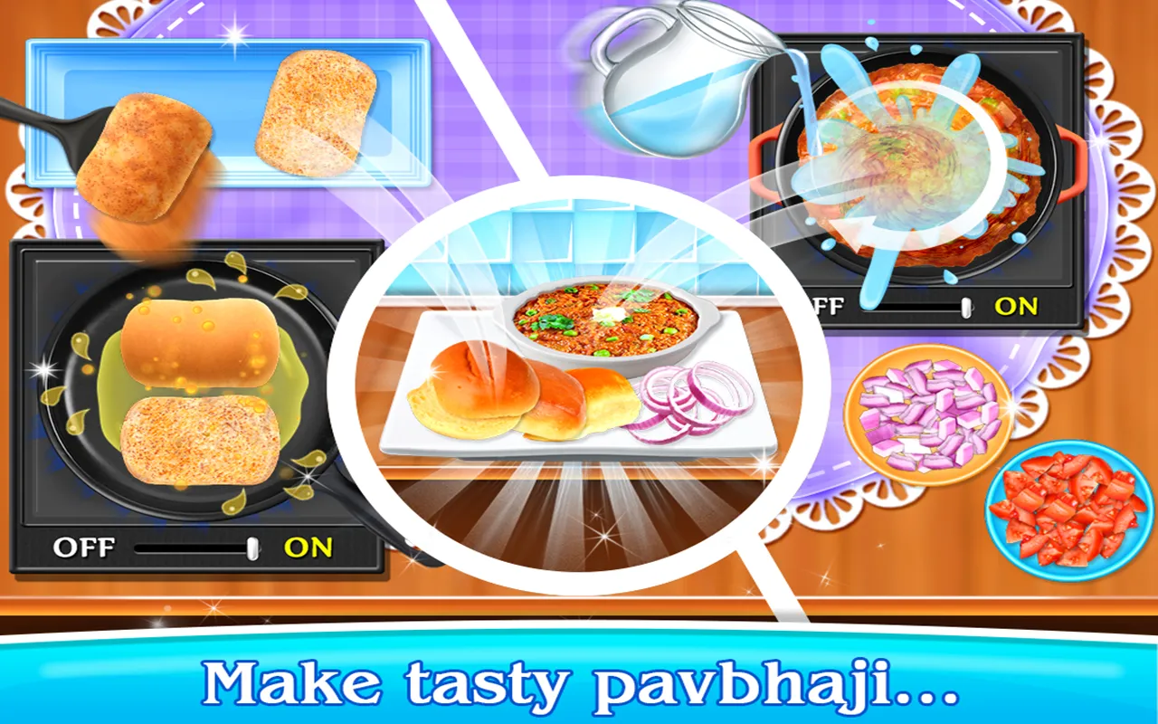 Indian Street Food Cooking | Indus Appstore | Screenshot