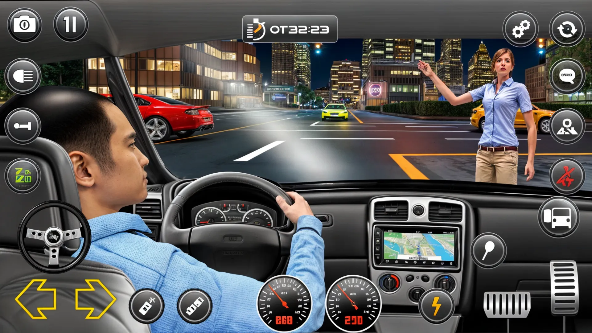 Crazy Car Taxi Simulator | Indus Appstore | Screenshot