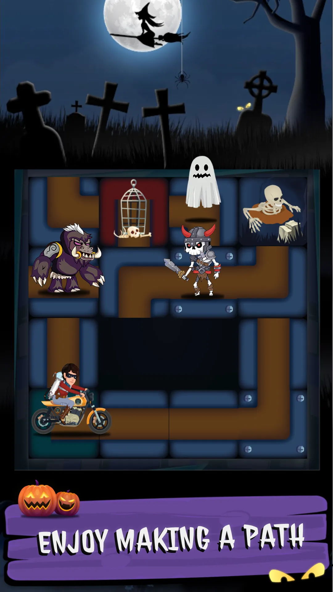 Ghost Hunter : Slide Puzzle | Indus Appstore | Screenshot