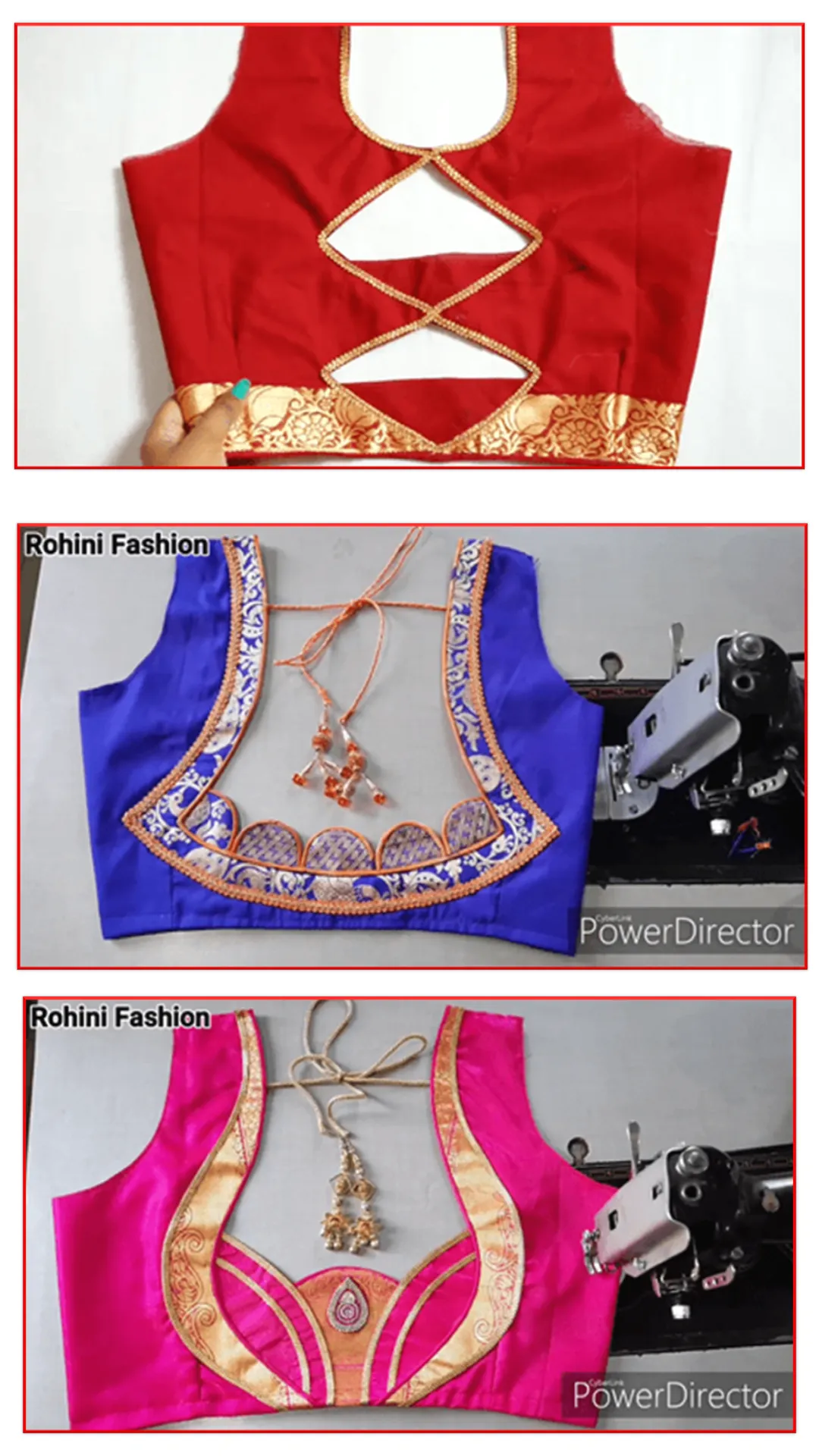 Paithani Blouse Neck Designs | Indus Appstore | Screenshot