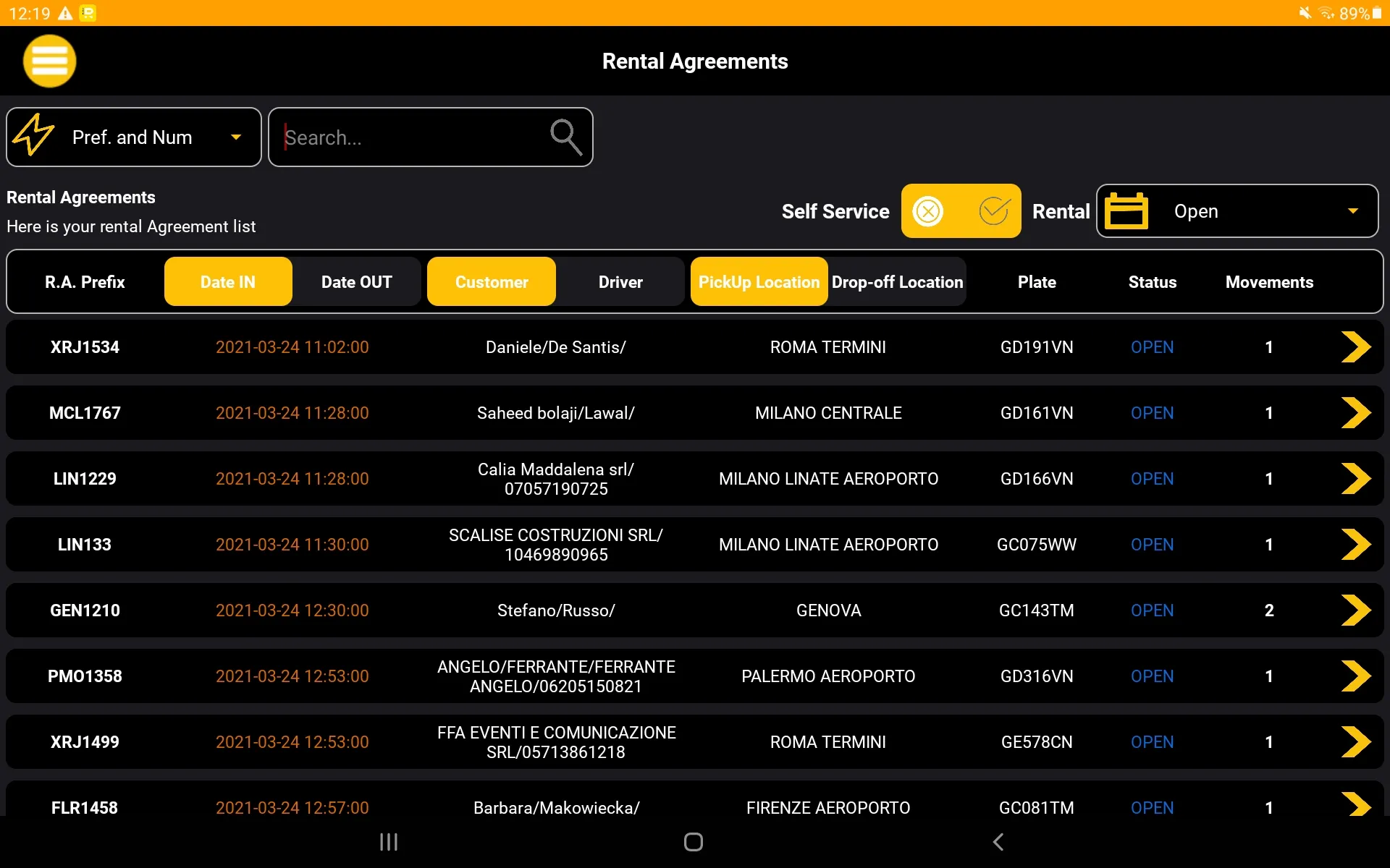 MyRent - Car Rental Management | Indus Appstore | Screenshot