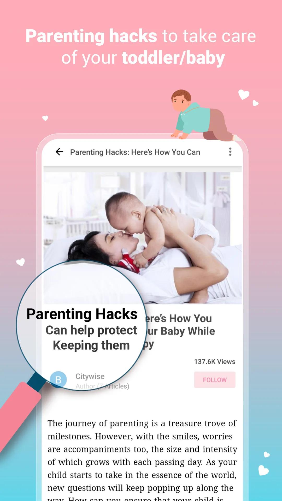 Pregnancy & Parenting App | Indus Appstore | Screenshot