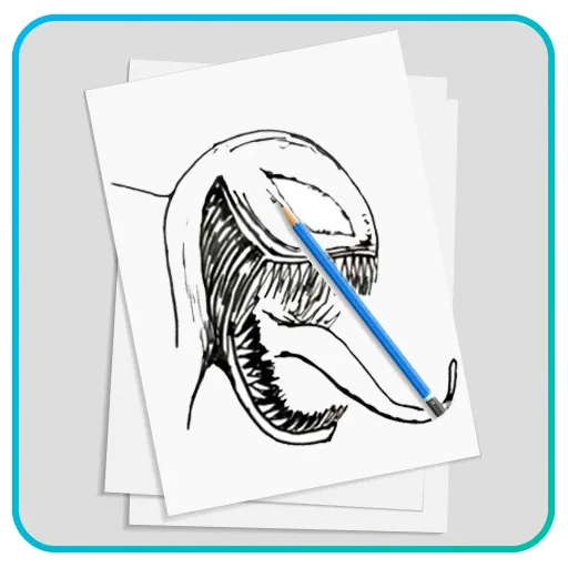 How To Draw Superhero Venom | Indus Appstore | Screenshot