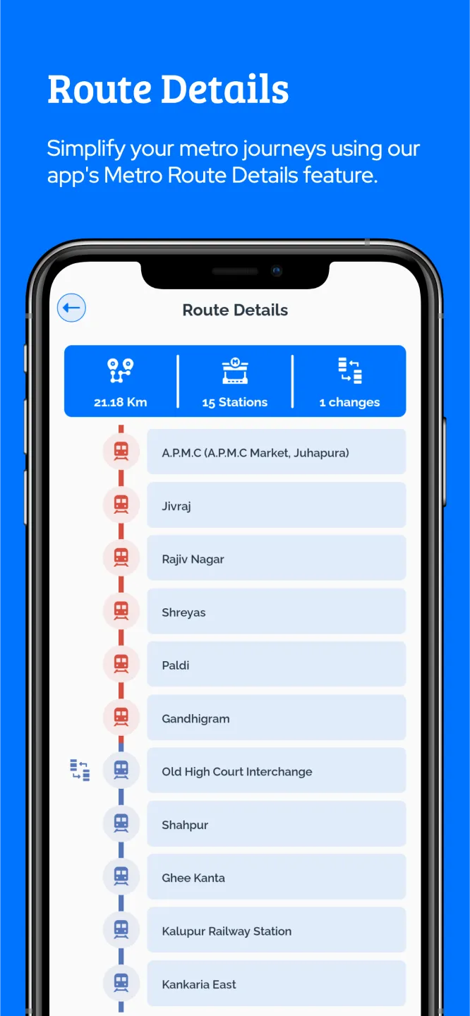 Ahmedabad Metro Route Map | Indus Appstore | Screenshot