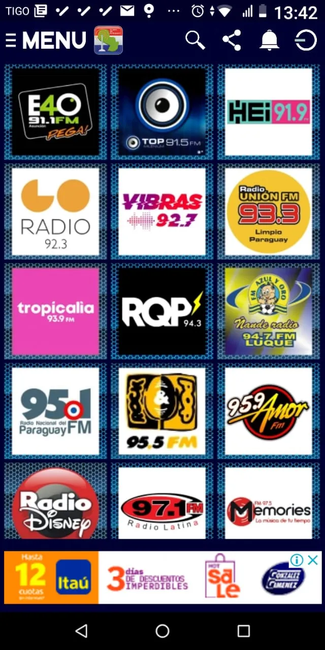 Radios de Paraguay online | Indus Appstore | Screenshot