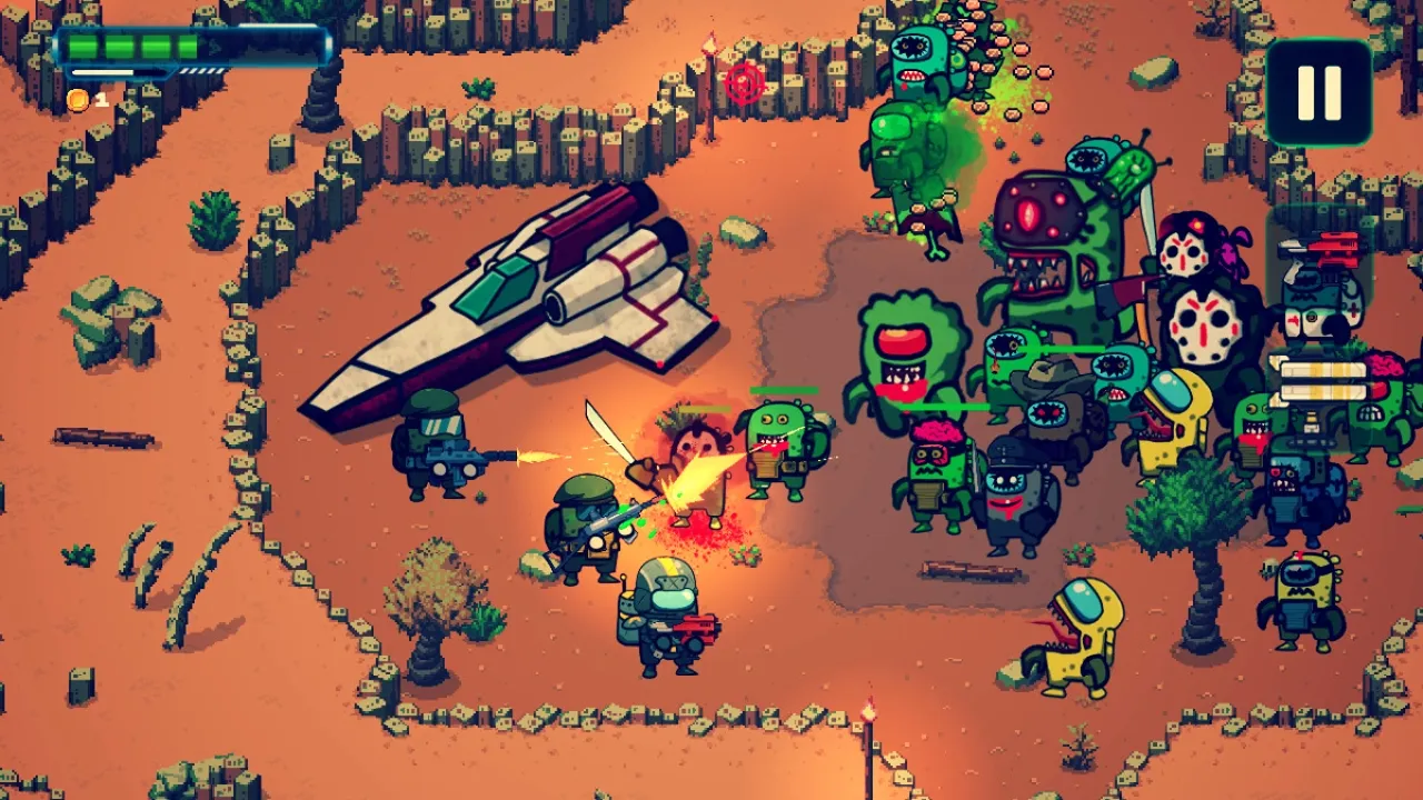 Zombie Space Shooter II | Indus Appstore | Screenshot