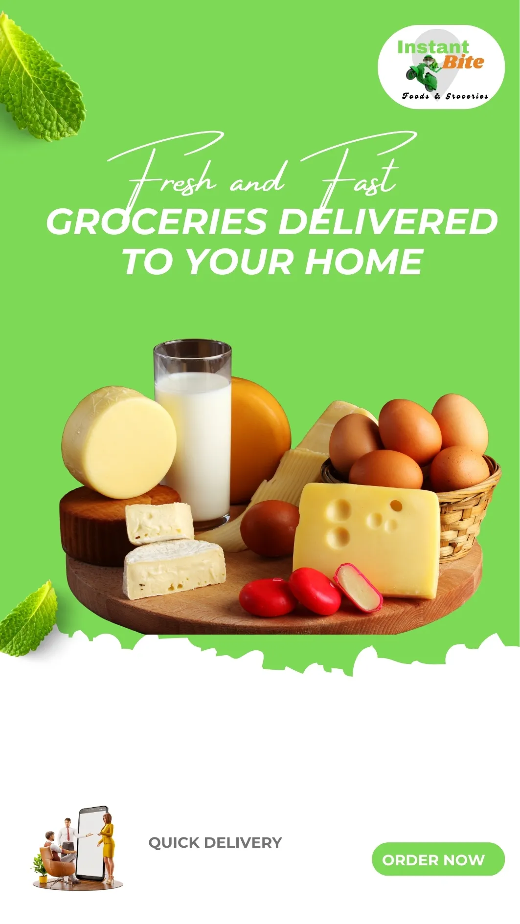 InstantBite: Foods & Groceries | Indus Appstore | Screenshot