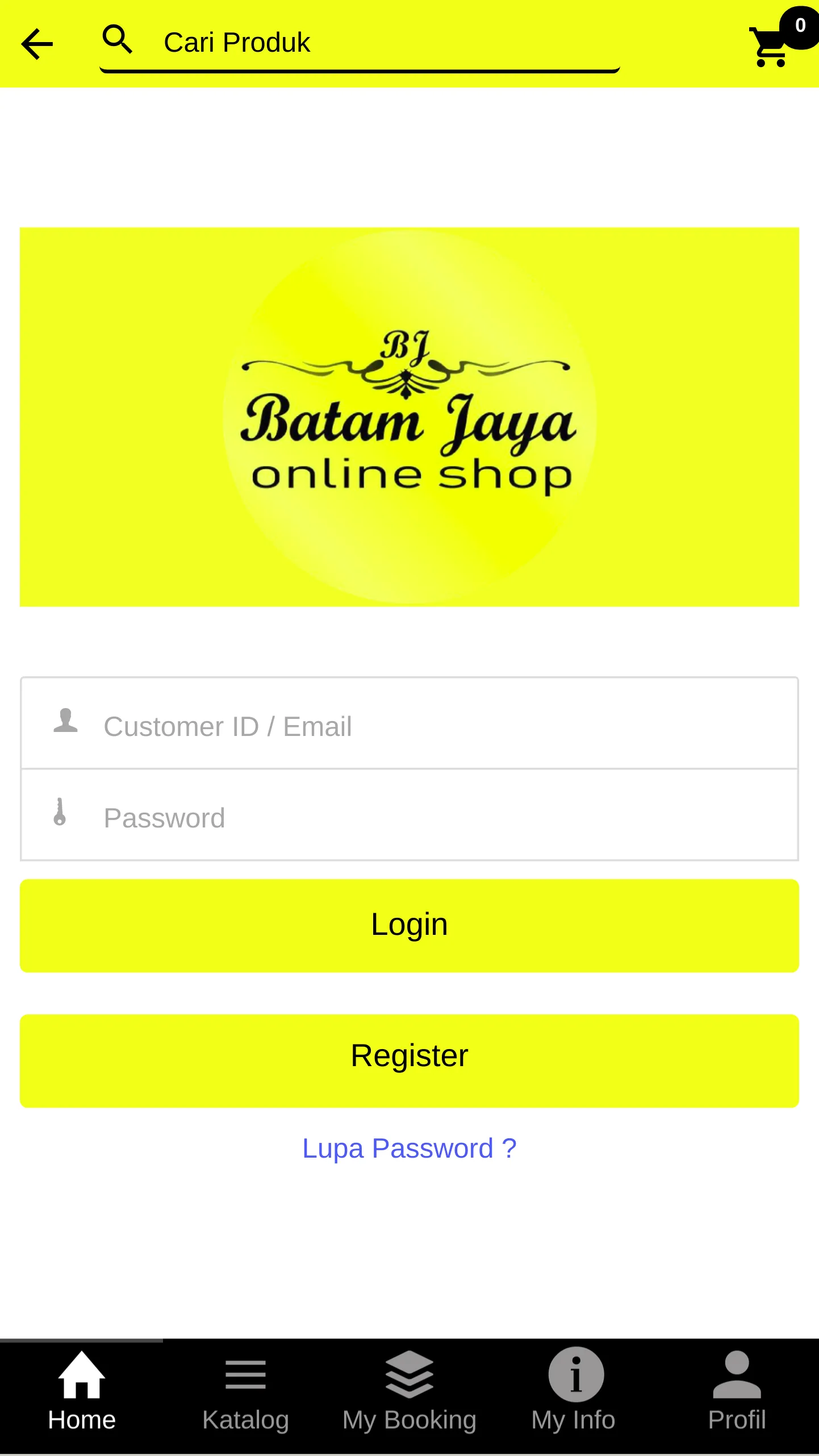 Batam Jaya Onlineshop | Indus Appstore | Screenshot