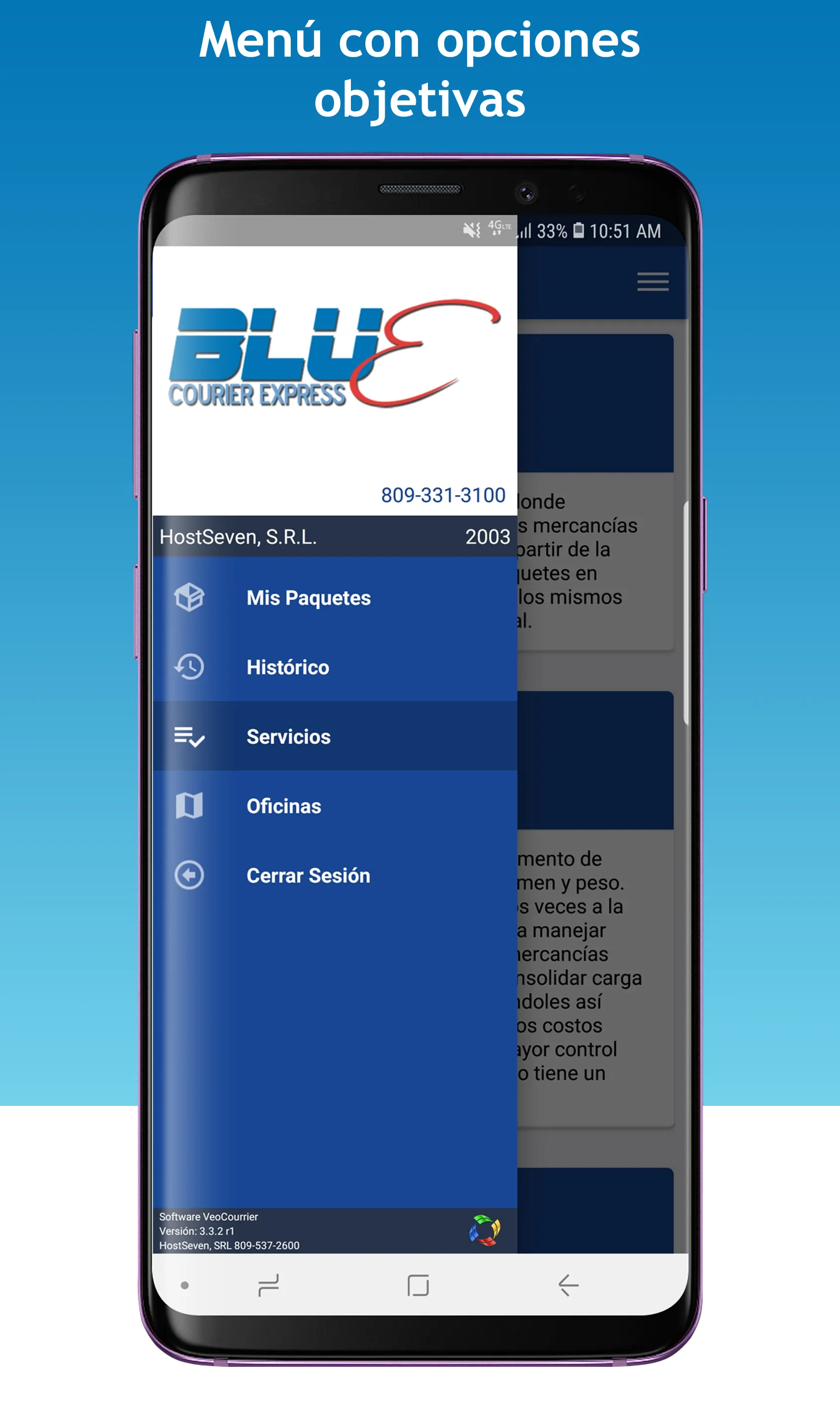 Blue Courier Express | Indus Appstore | Screenshot