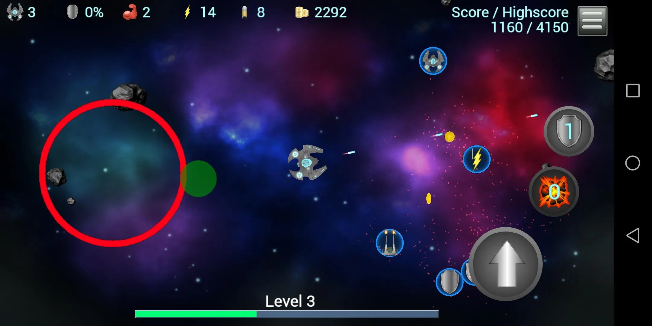 Asteroid Shooter | Indus Appstore | Screenshot