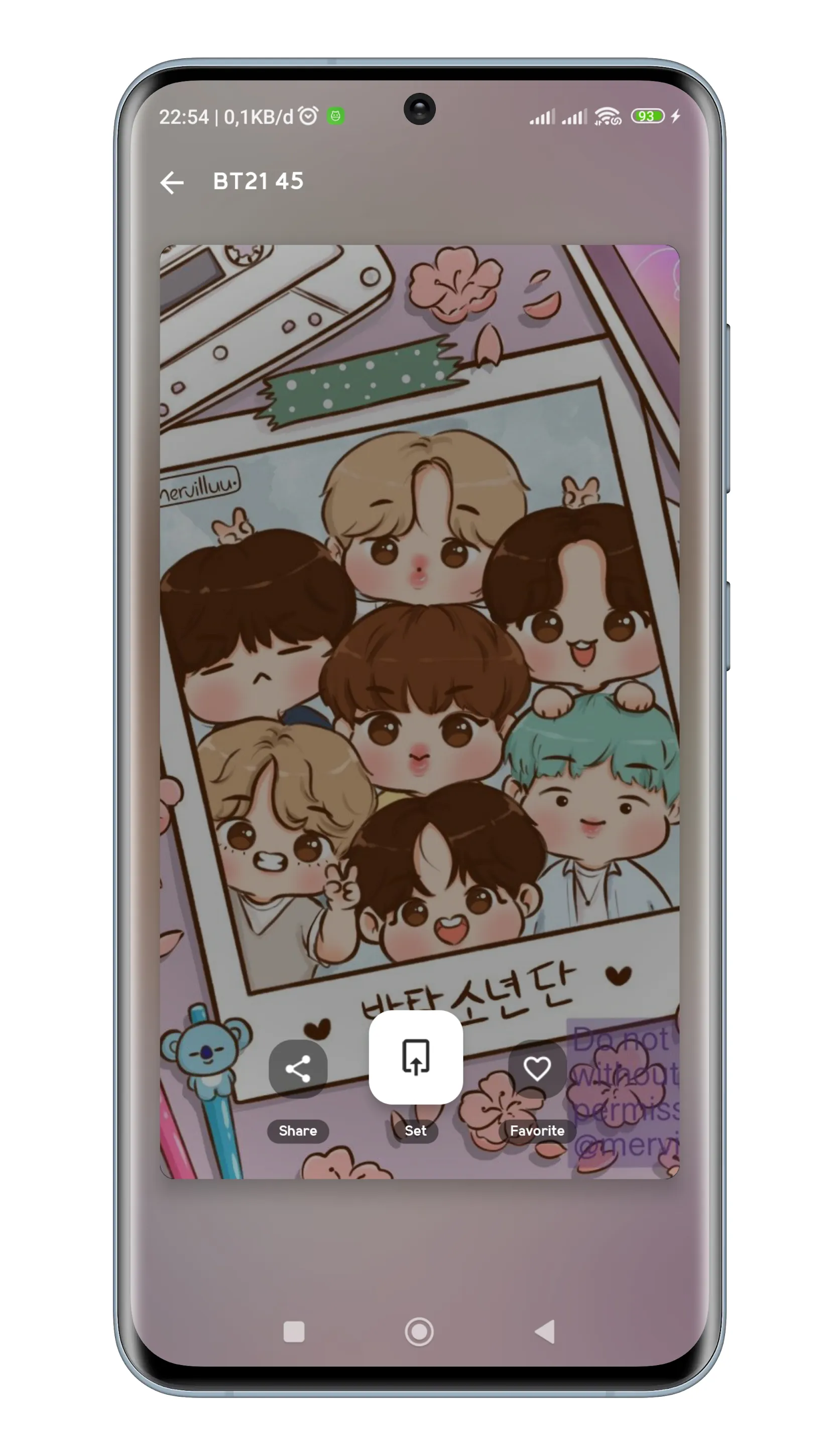 Cute BT21 Wallpaper 4K | Indus Appstore | Screenshot