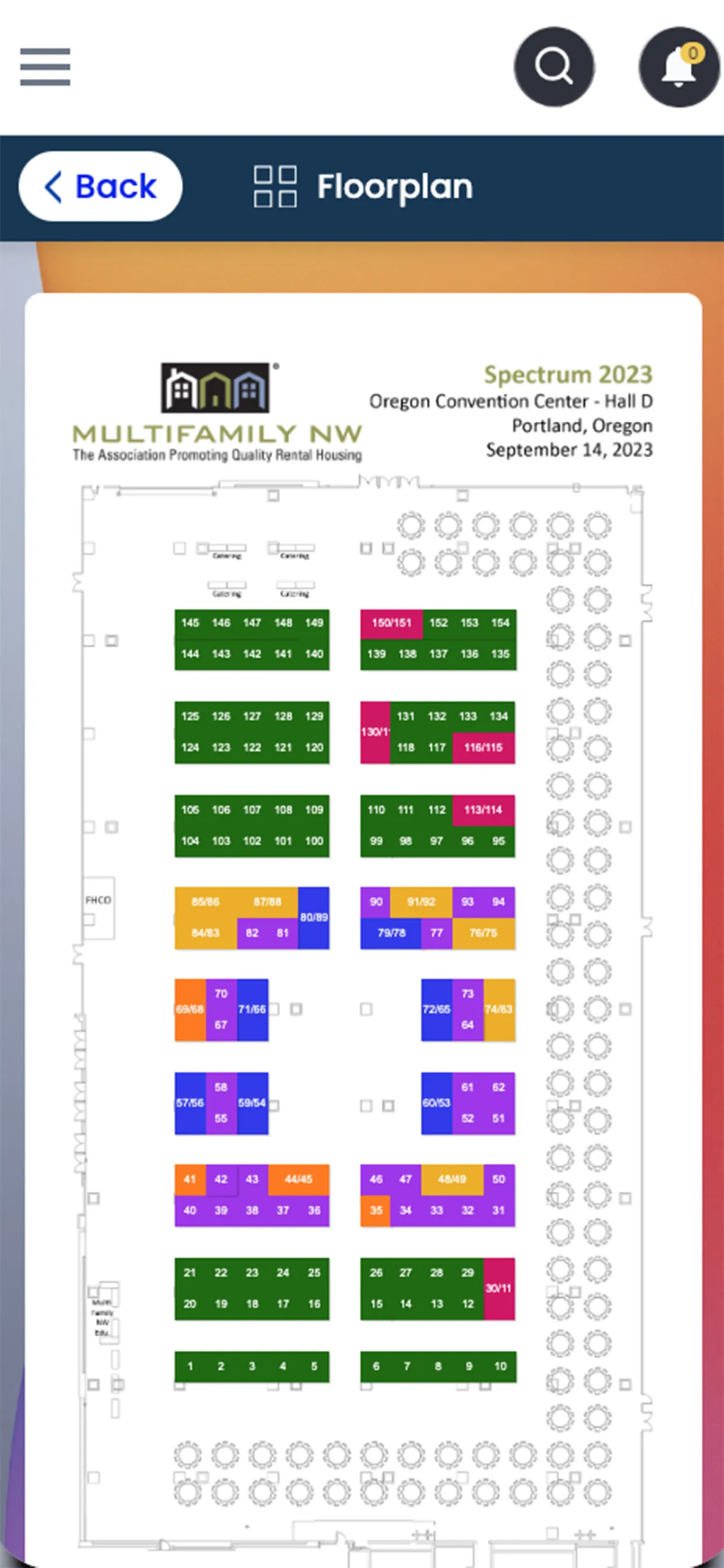 MFNW Conferences & Events | Indus Appstore | Screenshot