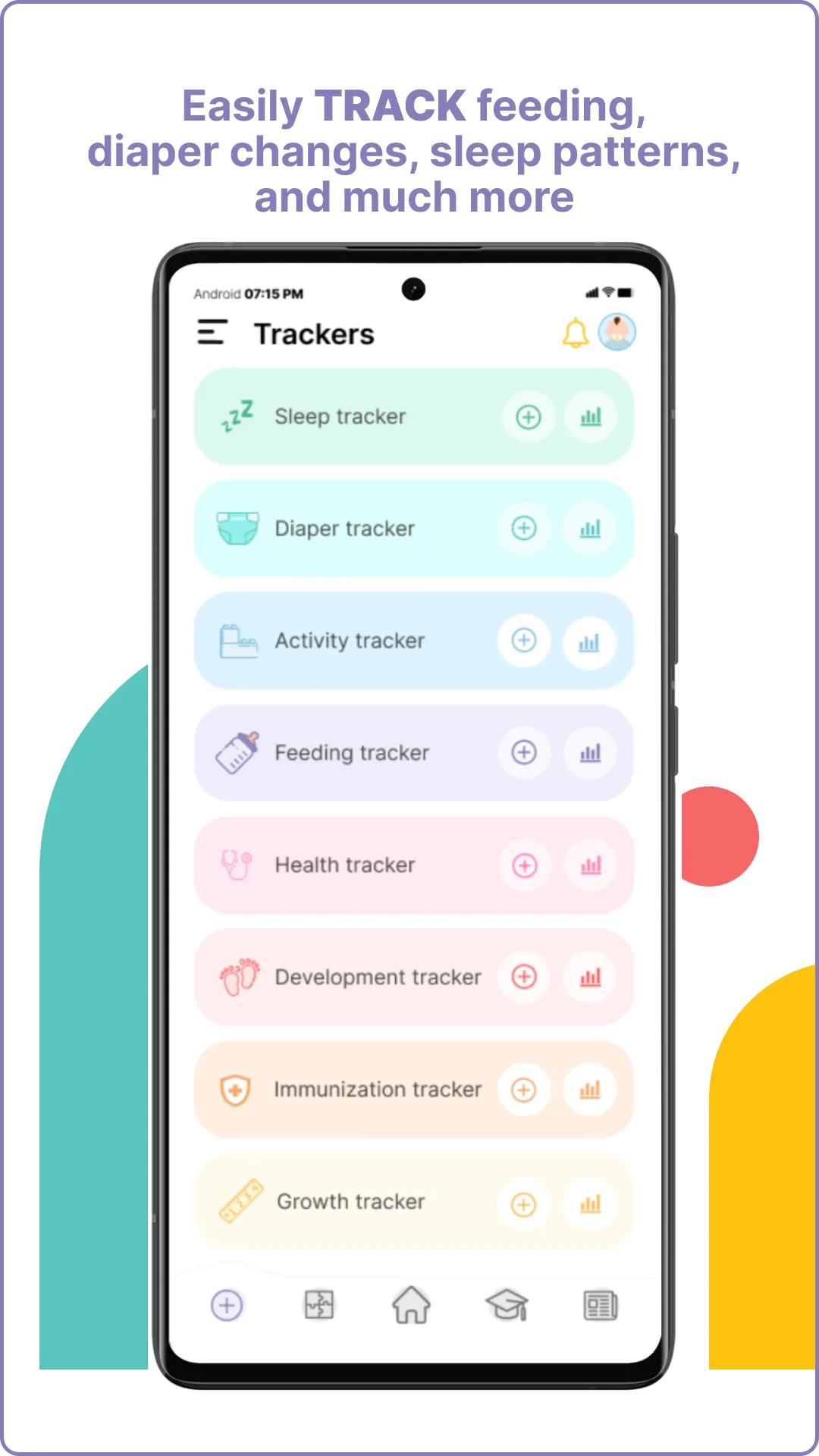 Kindersteps: Baby Tracker | Indus Appstore | Screenshot