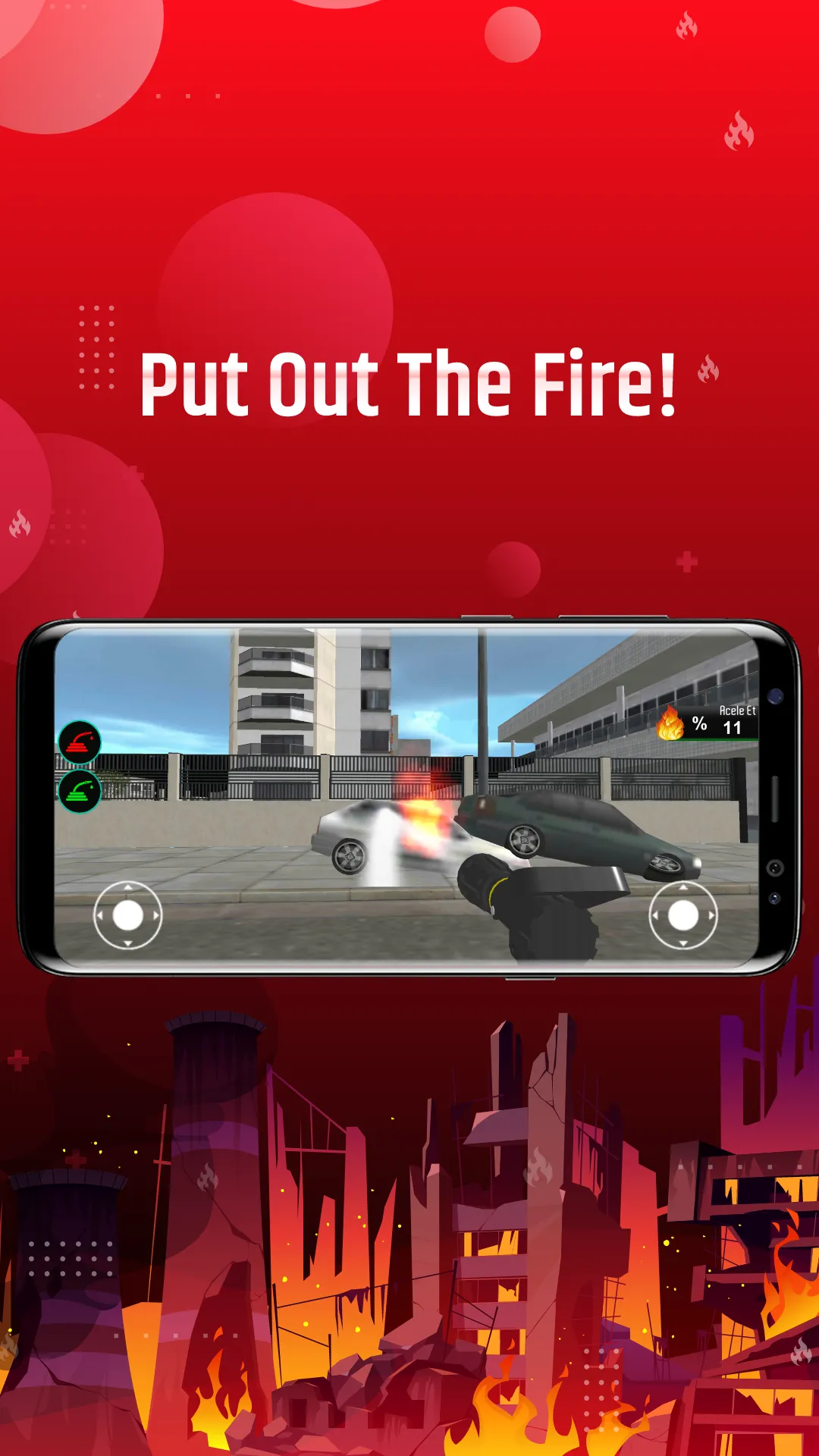 Fire Truck Games - Firefigther | Indus Appstore | Screenshot