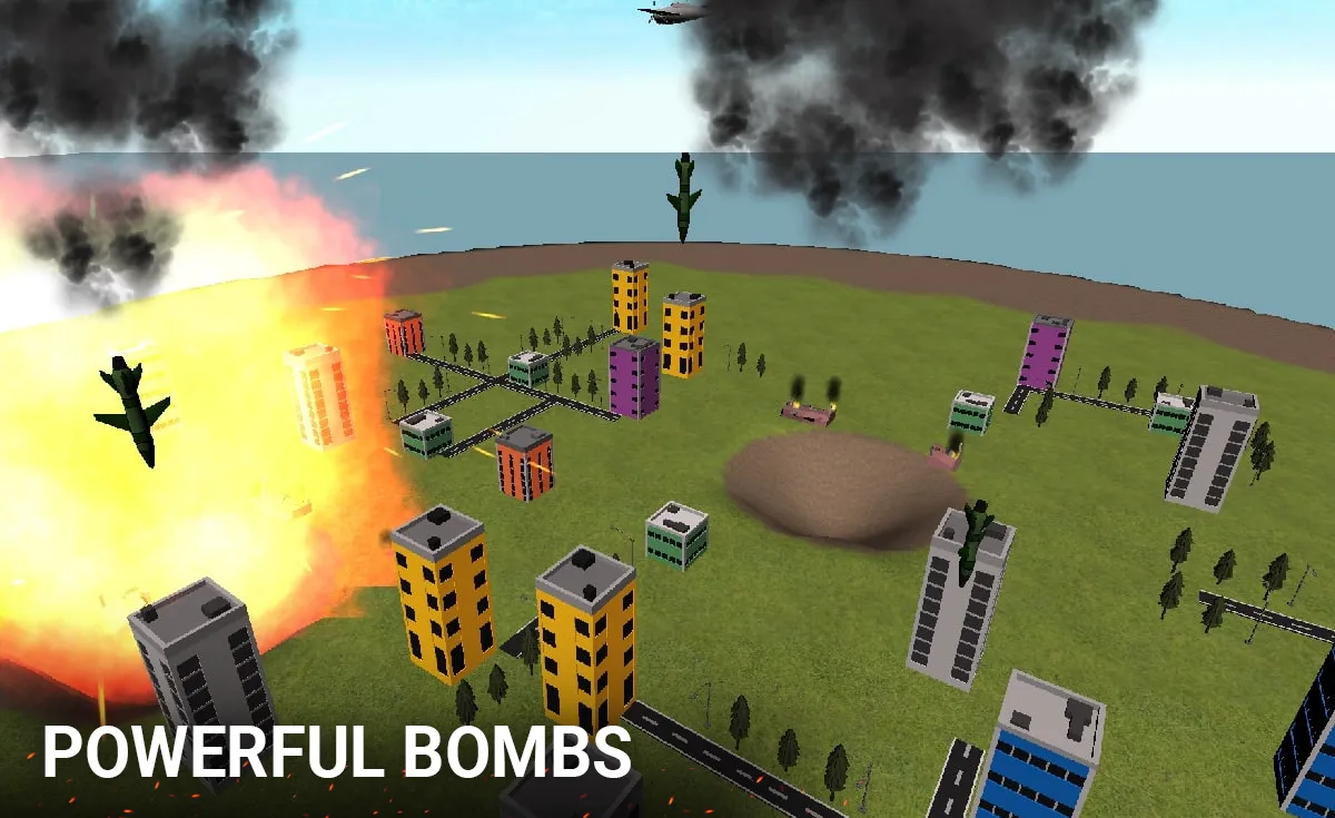 Nuclear Bomb Simulator 3 | Indus Appstore | Screenshot