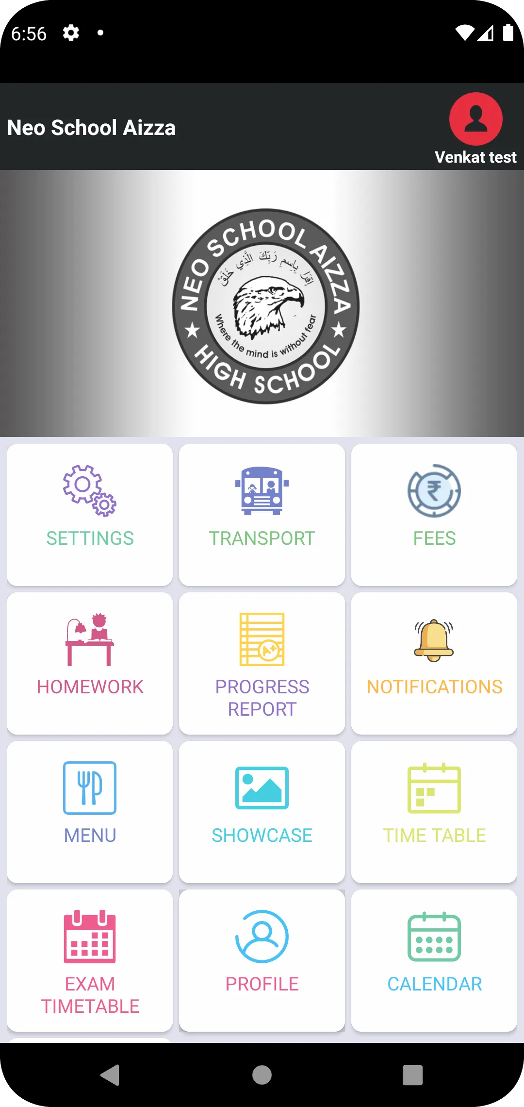 Neo School Aizza Parent App | Indus Appstore | Screenshot