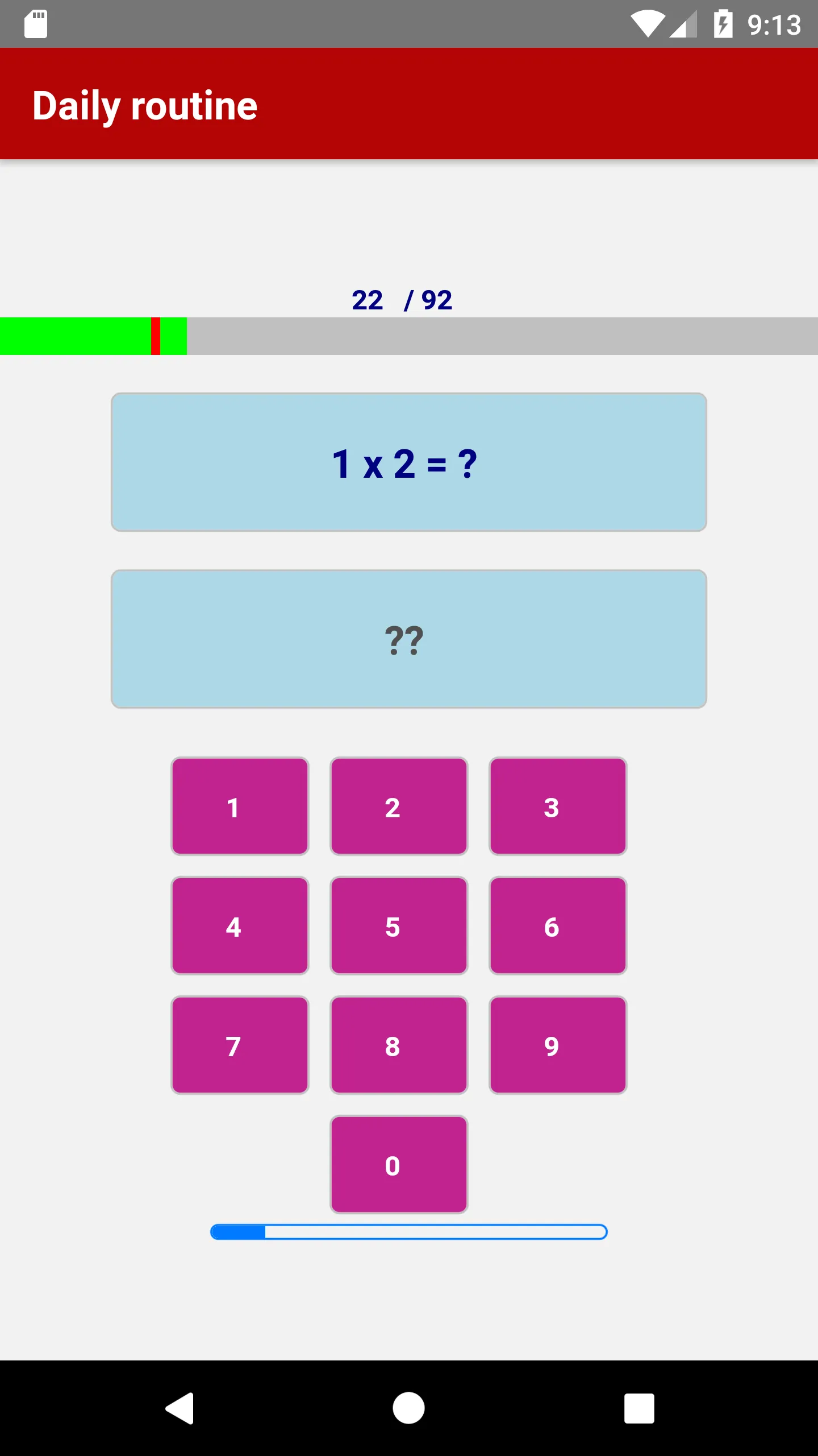 9x9 - Multiplication game | Indus Appstore | Screenshot