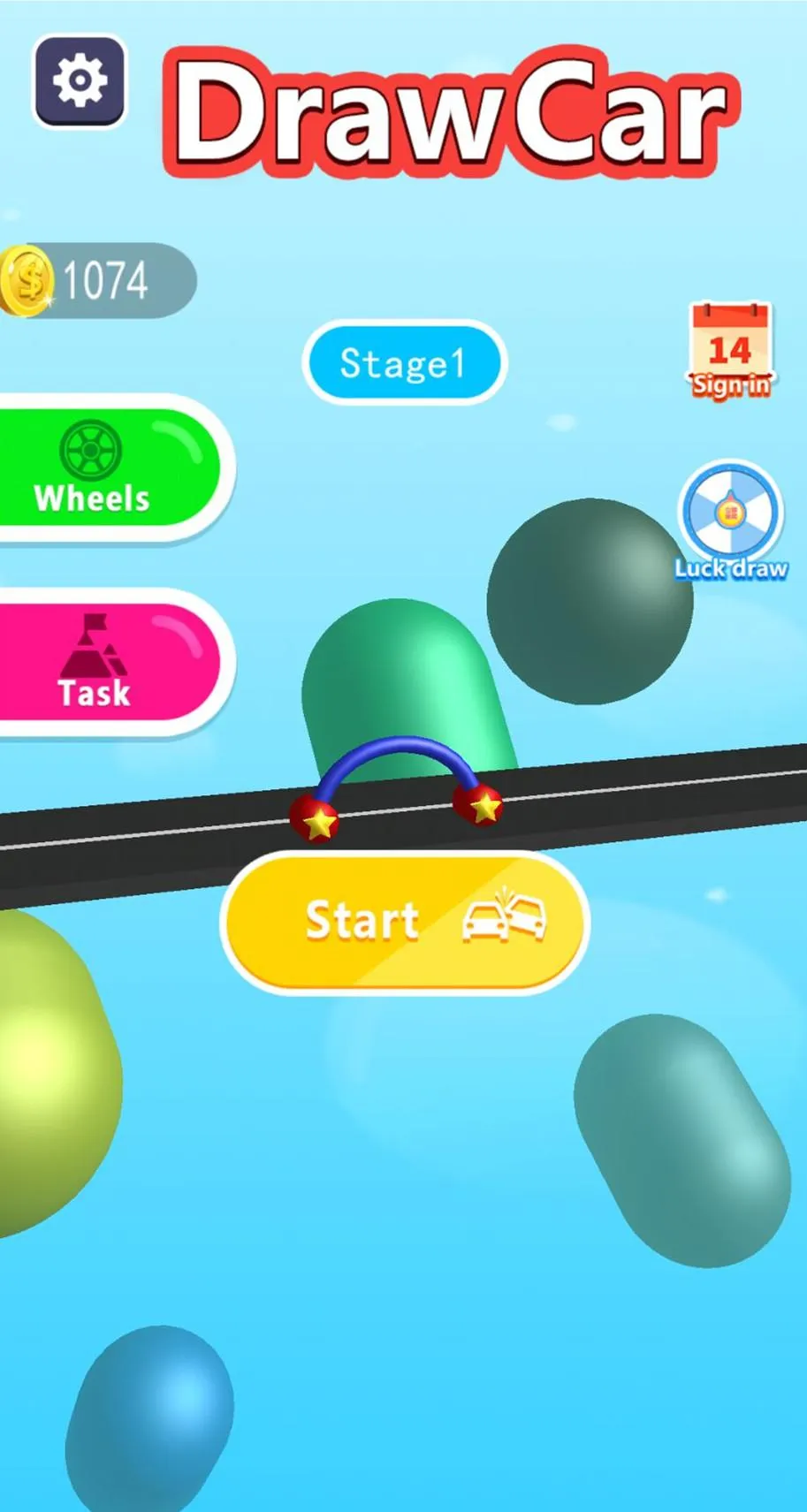 Scribble Draw Car Race | Indus Appstore | Screenshot