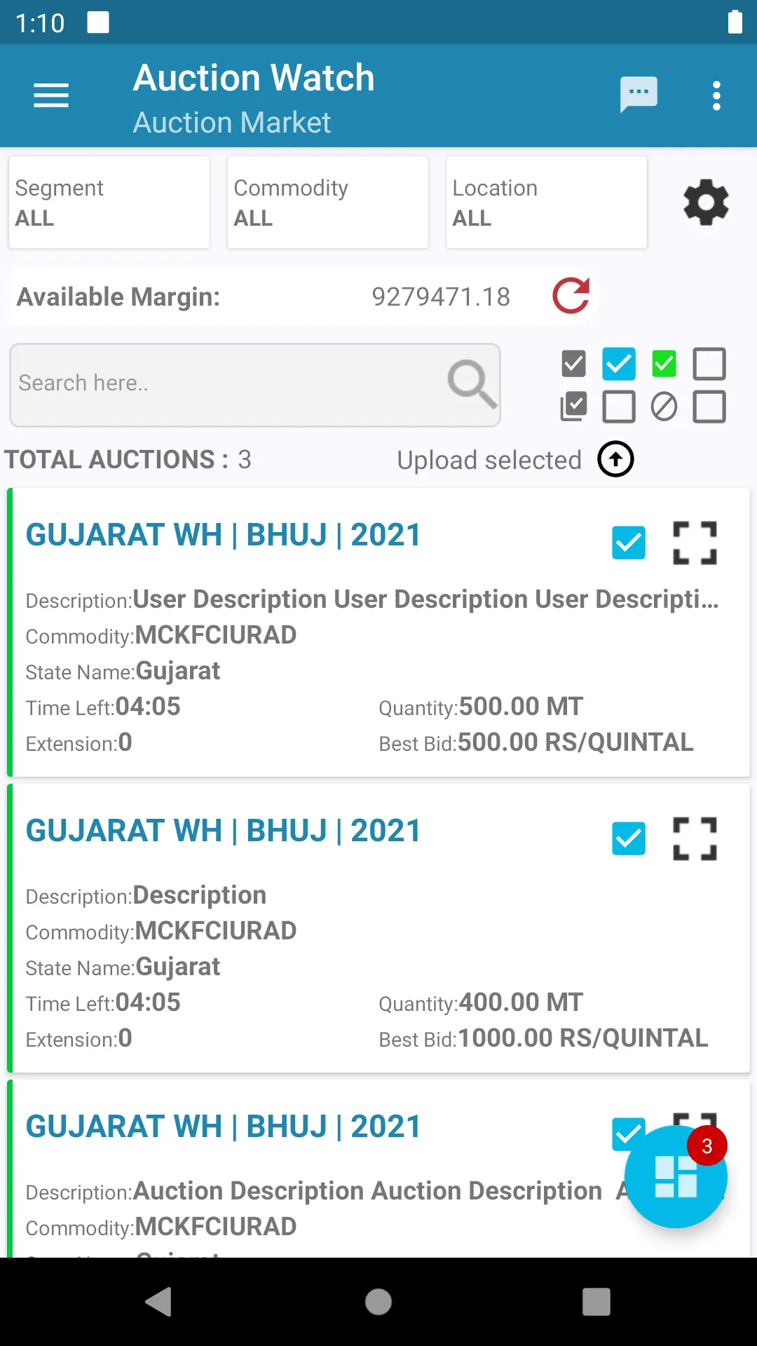 Sugar Bidding App | Indus Appstore | Screenshot